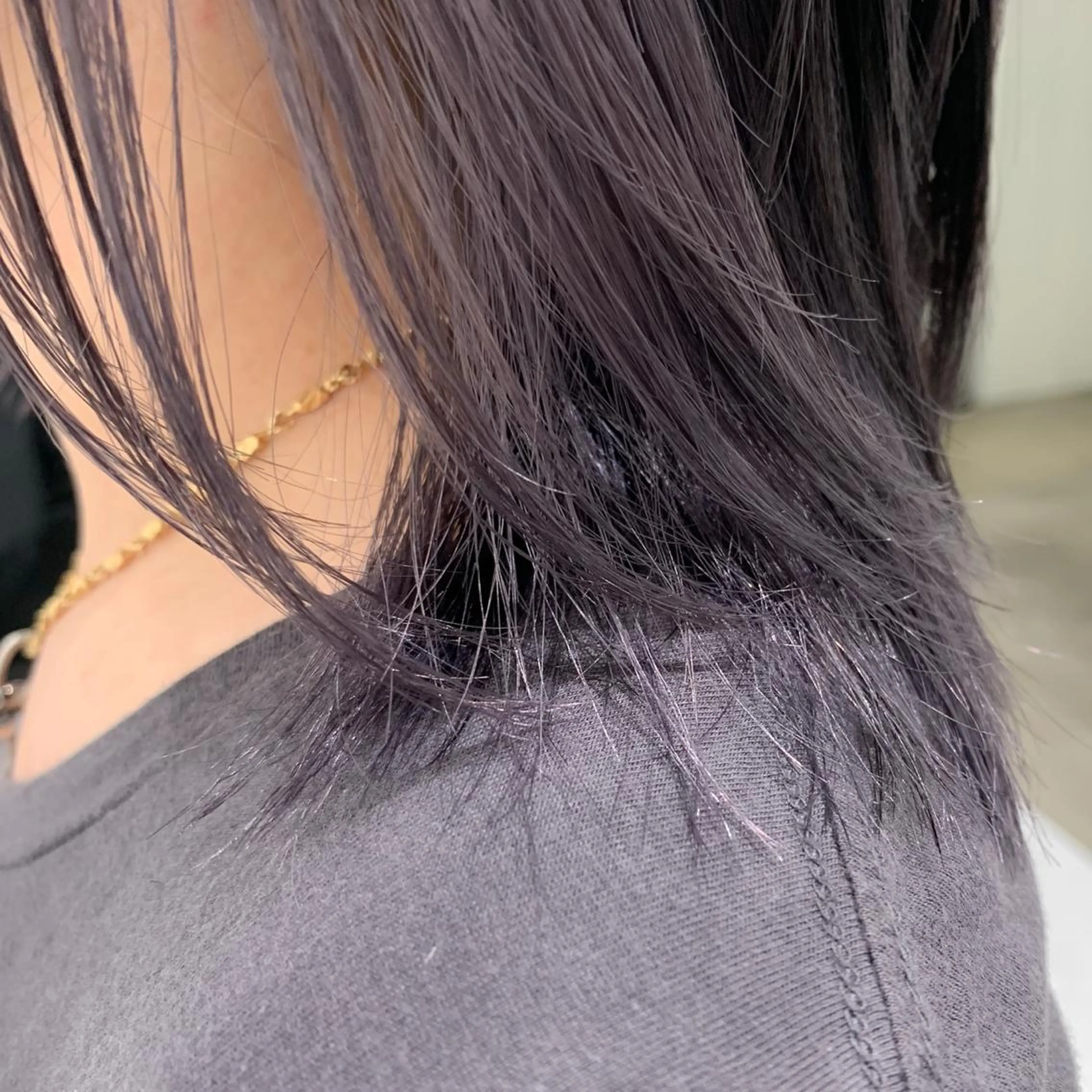 ミディアム カラー 特別モデル価格 タカシマイッセイのヘアスタイル