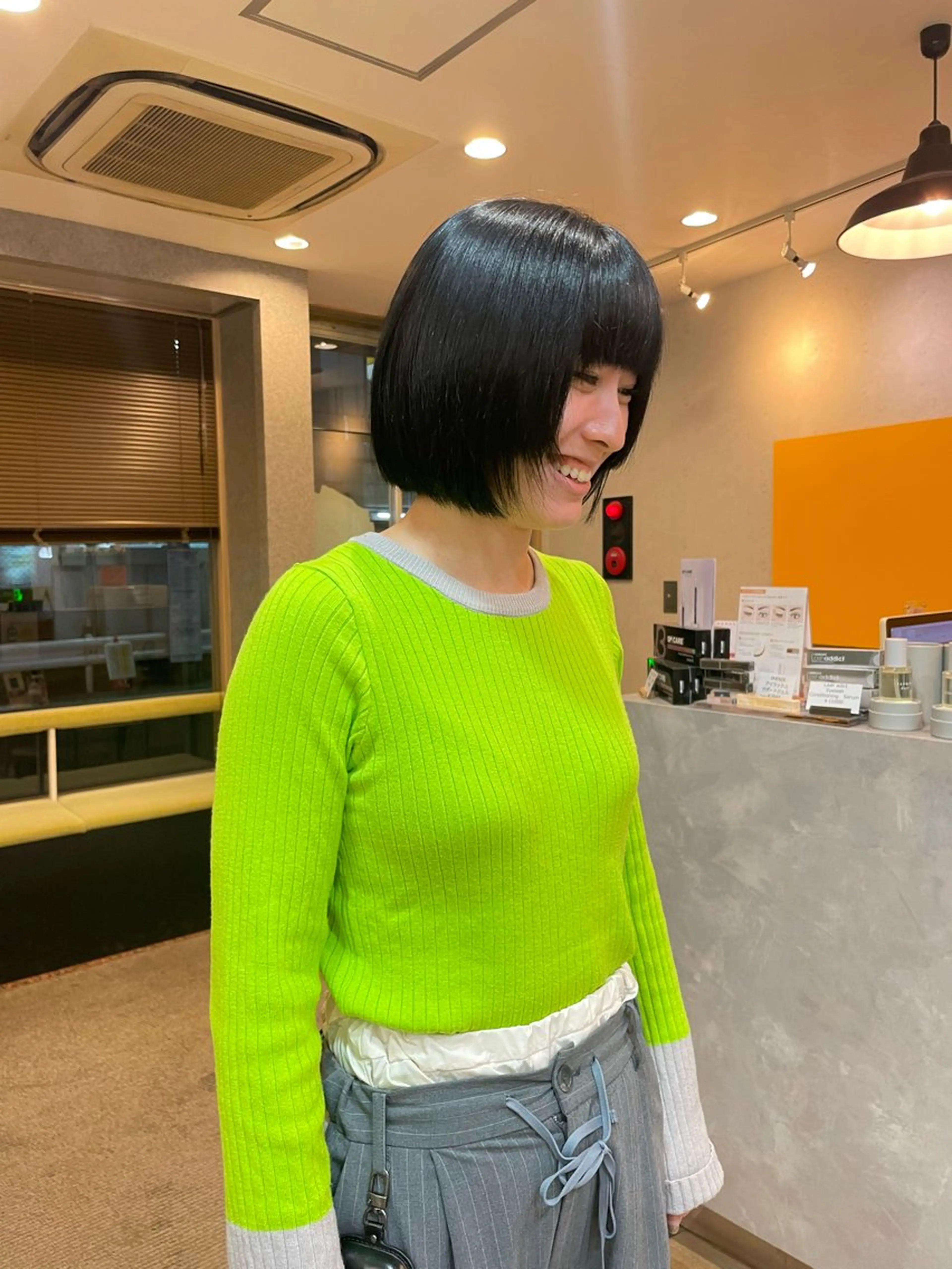 ショート カラー 黒髪 髪質改善/Bloss om🌷高橋沙衣のヘアスタイル