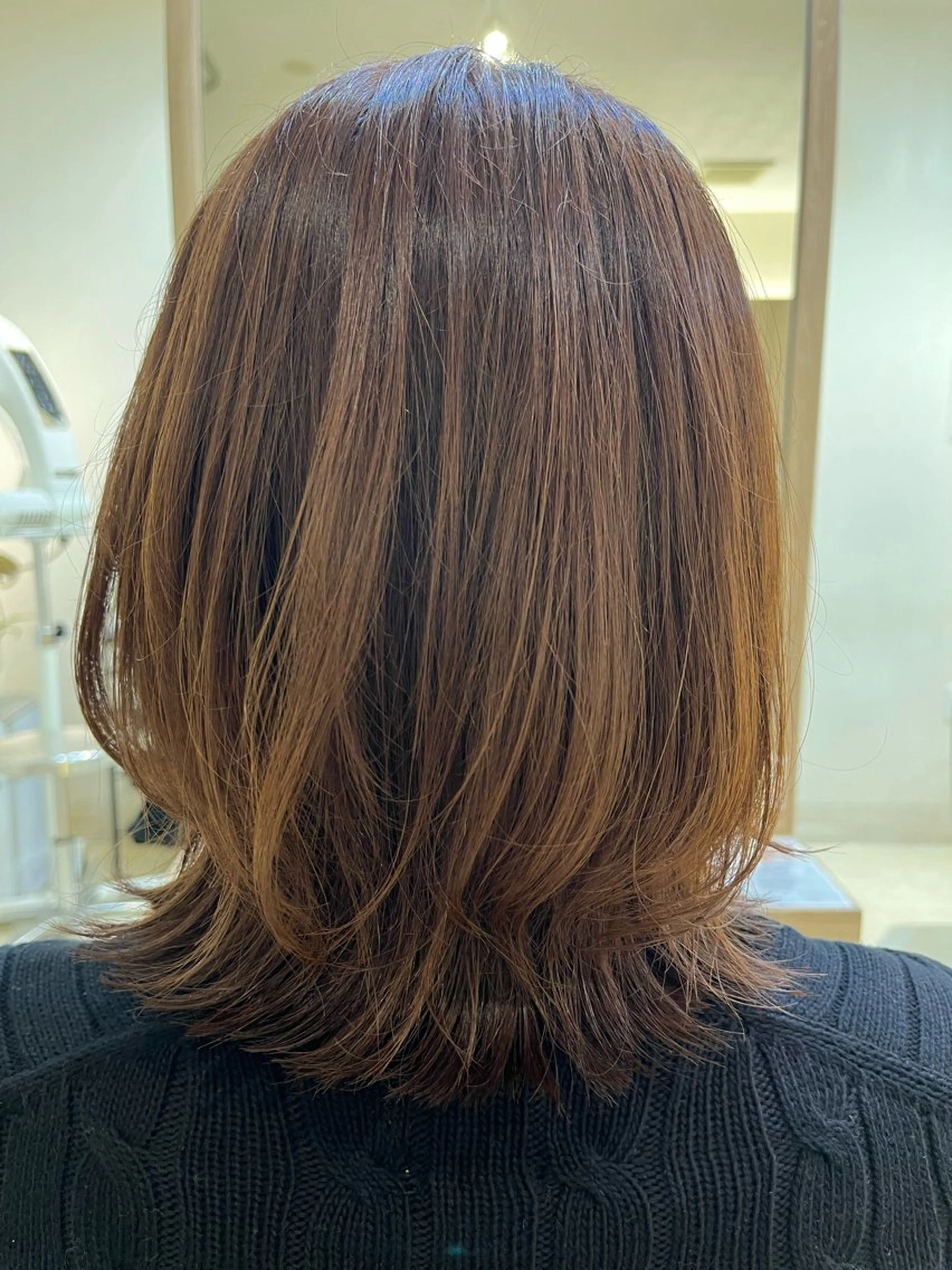 ミディアム レイヤーカット KOTONO🌻 似合わせカットのヘアスタイル