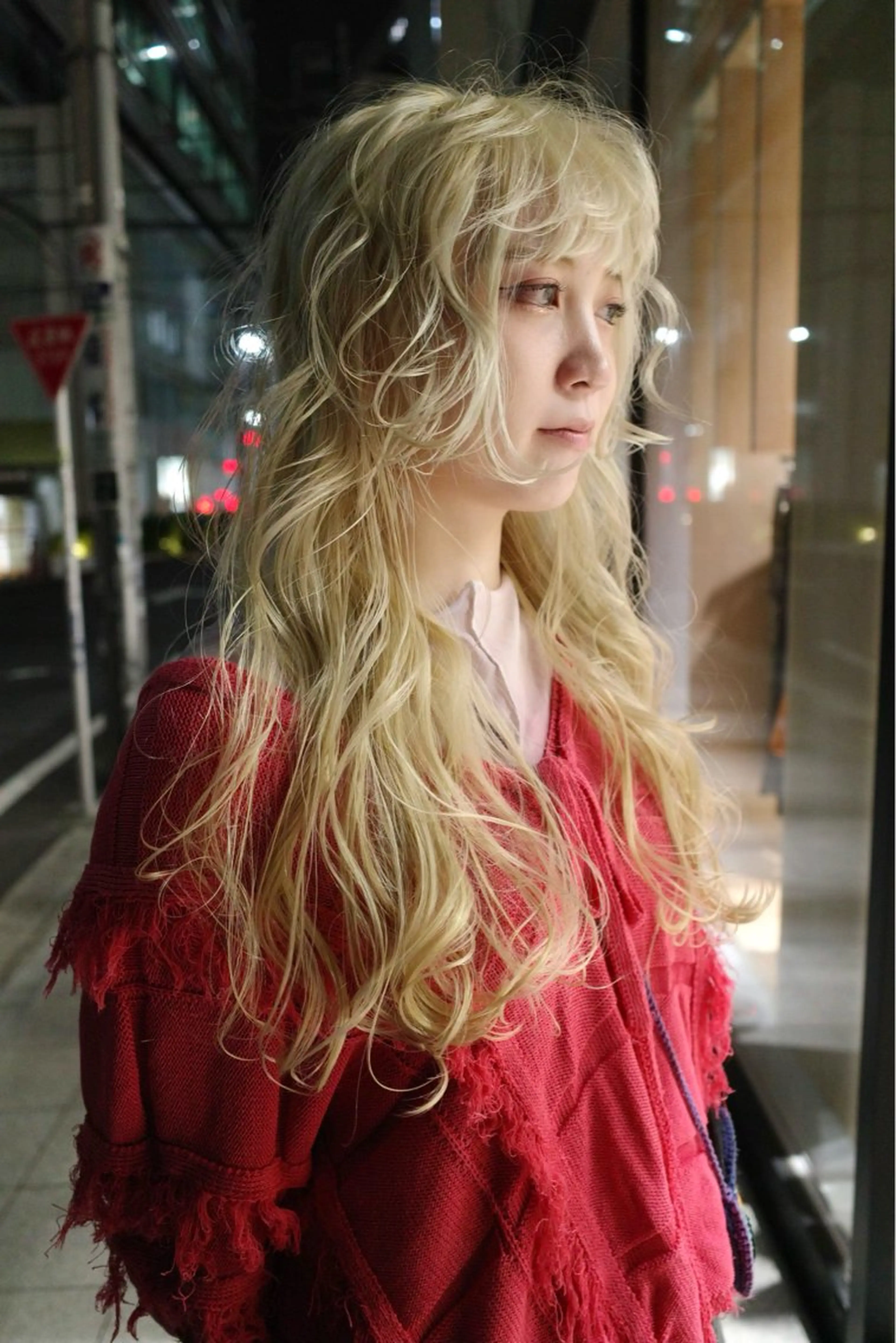 ミディアム カラー カット ヘアカラー トリートメント SALOWIN所属・ブリーチ🧹 ボブ✨レイヤーのヘアスタイル