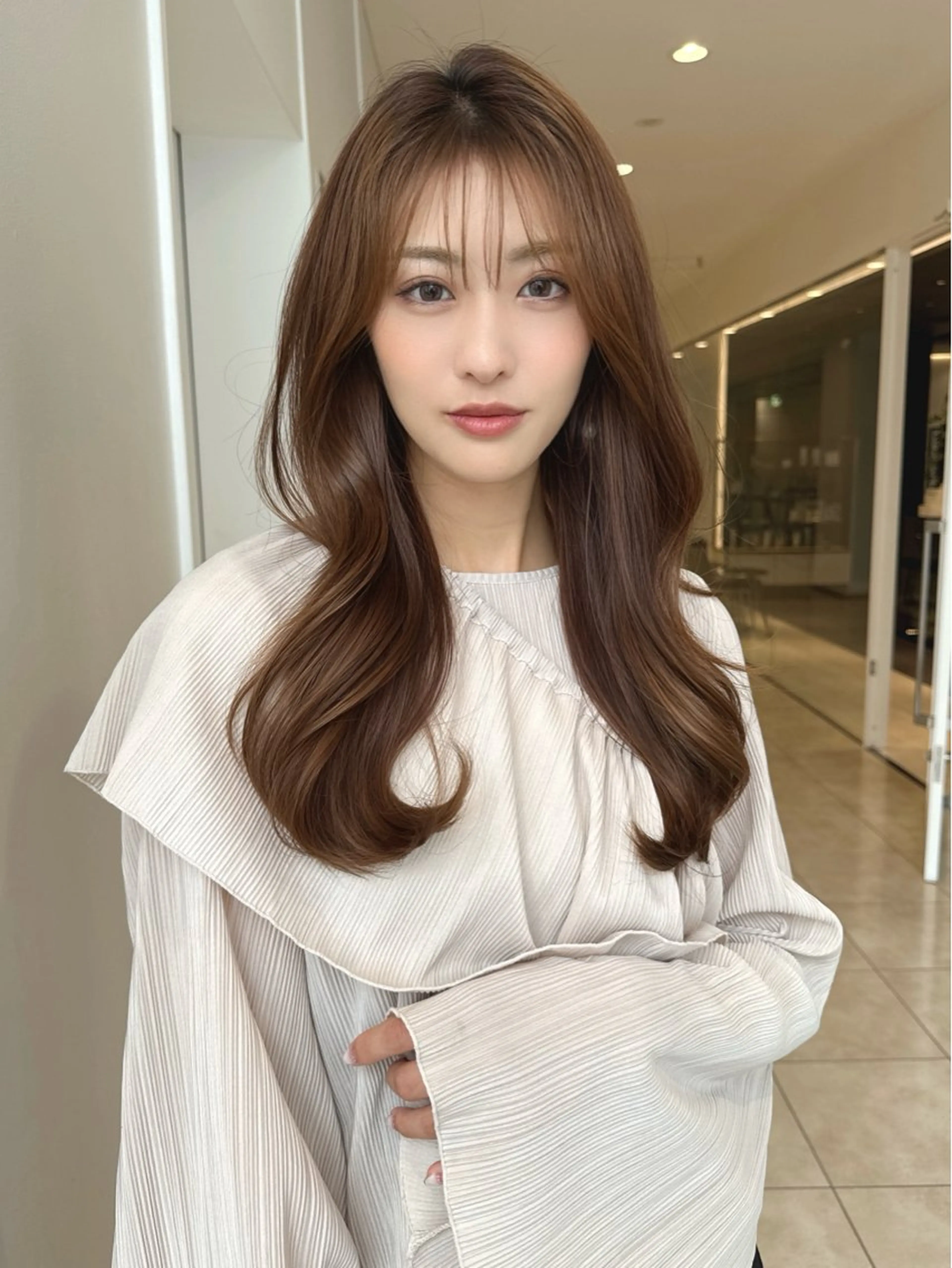 ロング カラー 💎K-two名古屋 安田ちづる💎のヘアスタイル