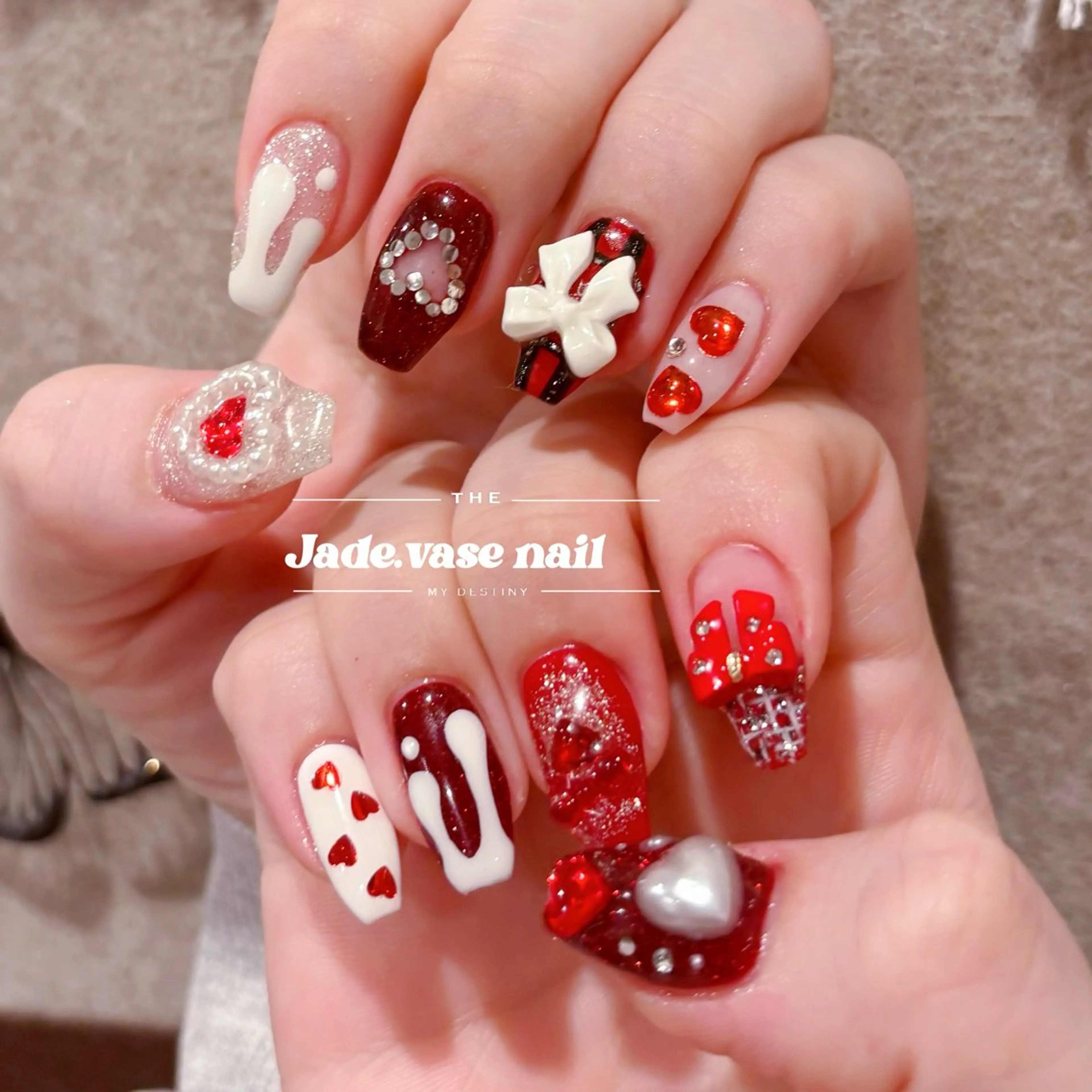 ネイル ハンドネイル ハンドケア ✰Jade.vase 銀座一丁目・東銀座のネイルデザイン
