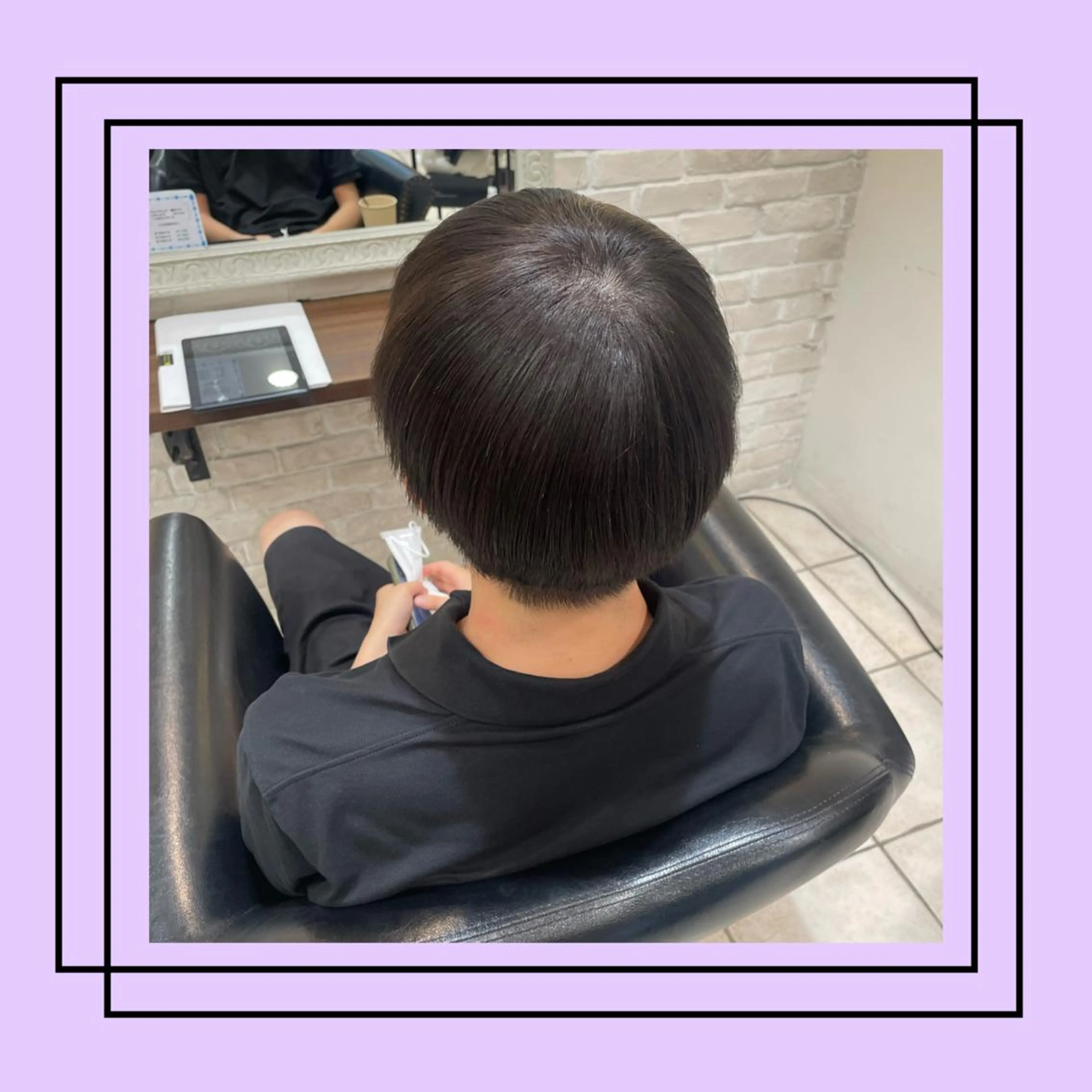 ショート カラー メンズ 🦄ブリーチ💜エク ステ💜MIU🦄のヘアスタイル