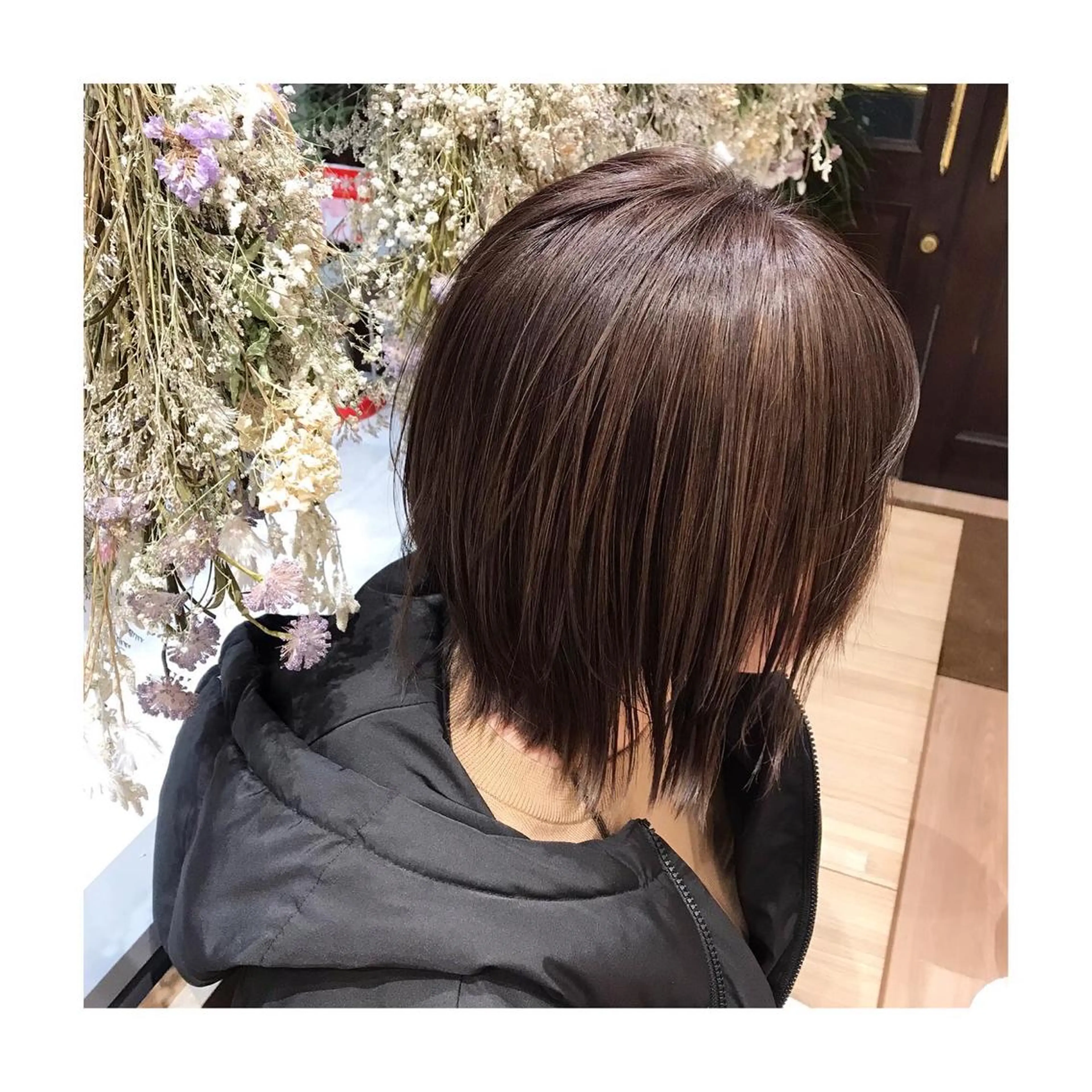 ショート カット ヘアカラー 河田 海陽のヘアスタイル