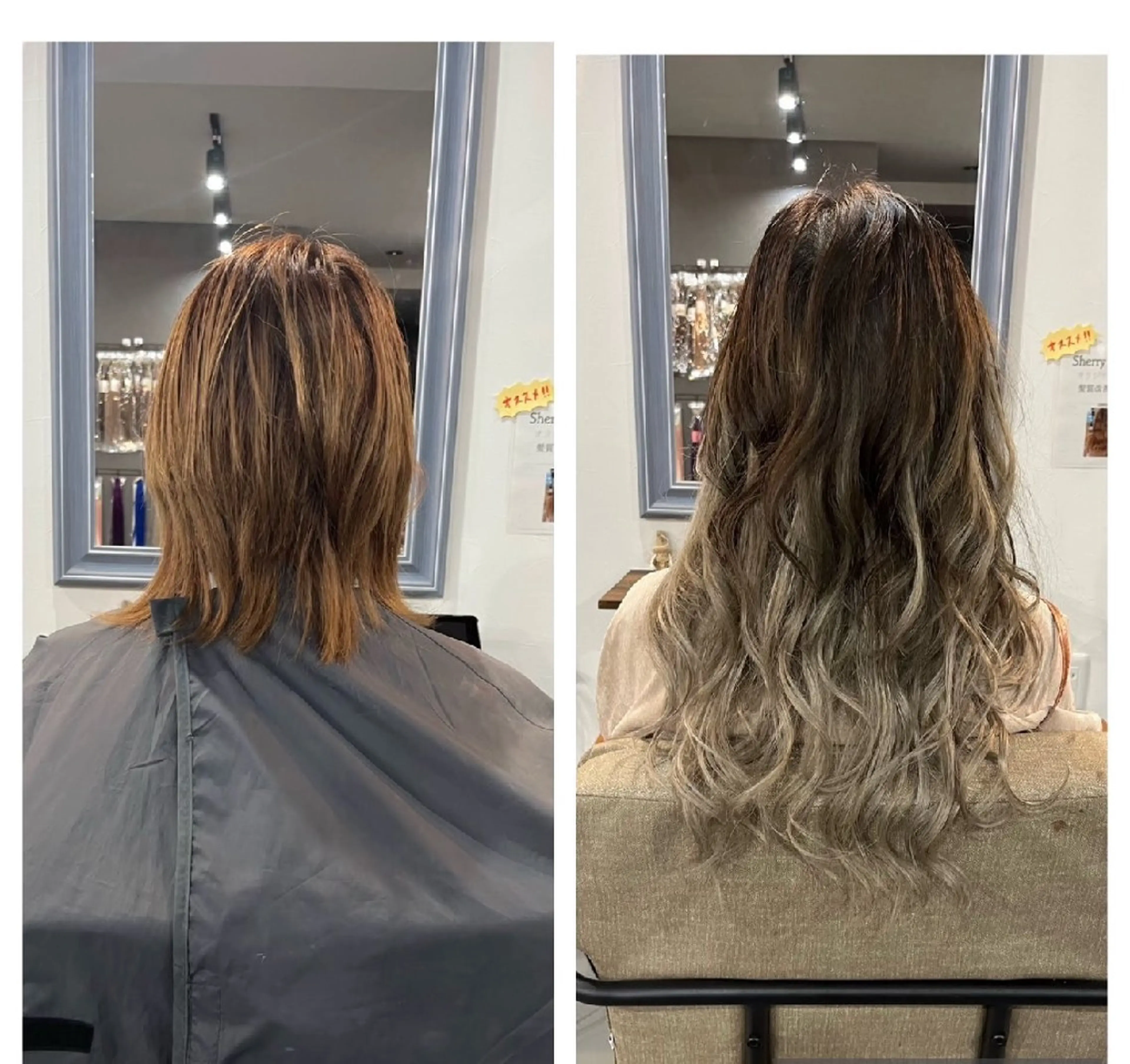 セミロング sherry大国町所属・sherry❣️ ＲＥＮＡのヘアスタイル
