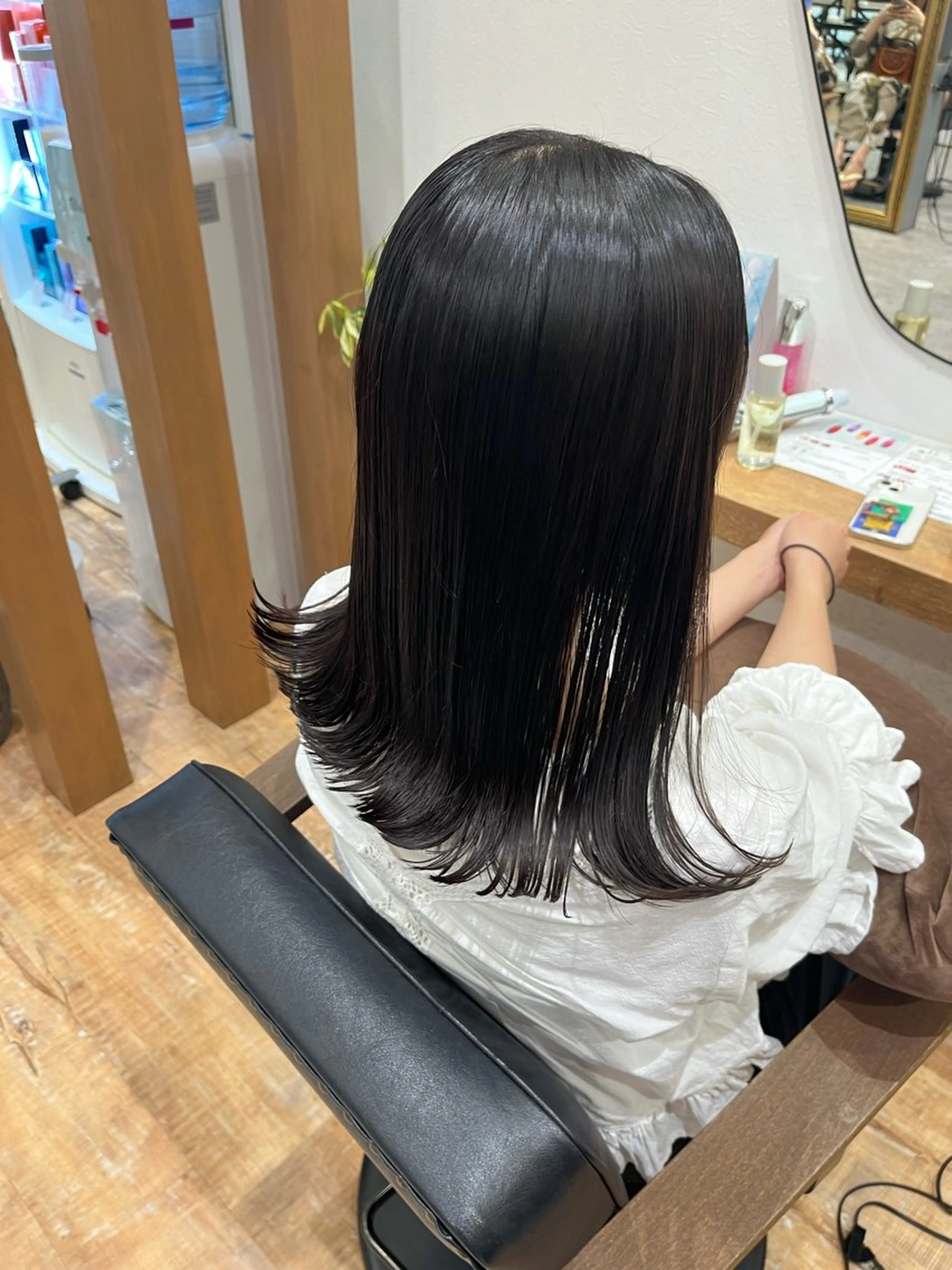 カラー ヘアカラー トリートメント 透明感カラー/モデル 募集/🎀MAI🎀のヘアスタイル