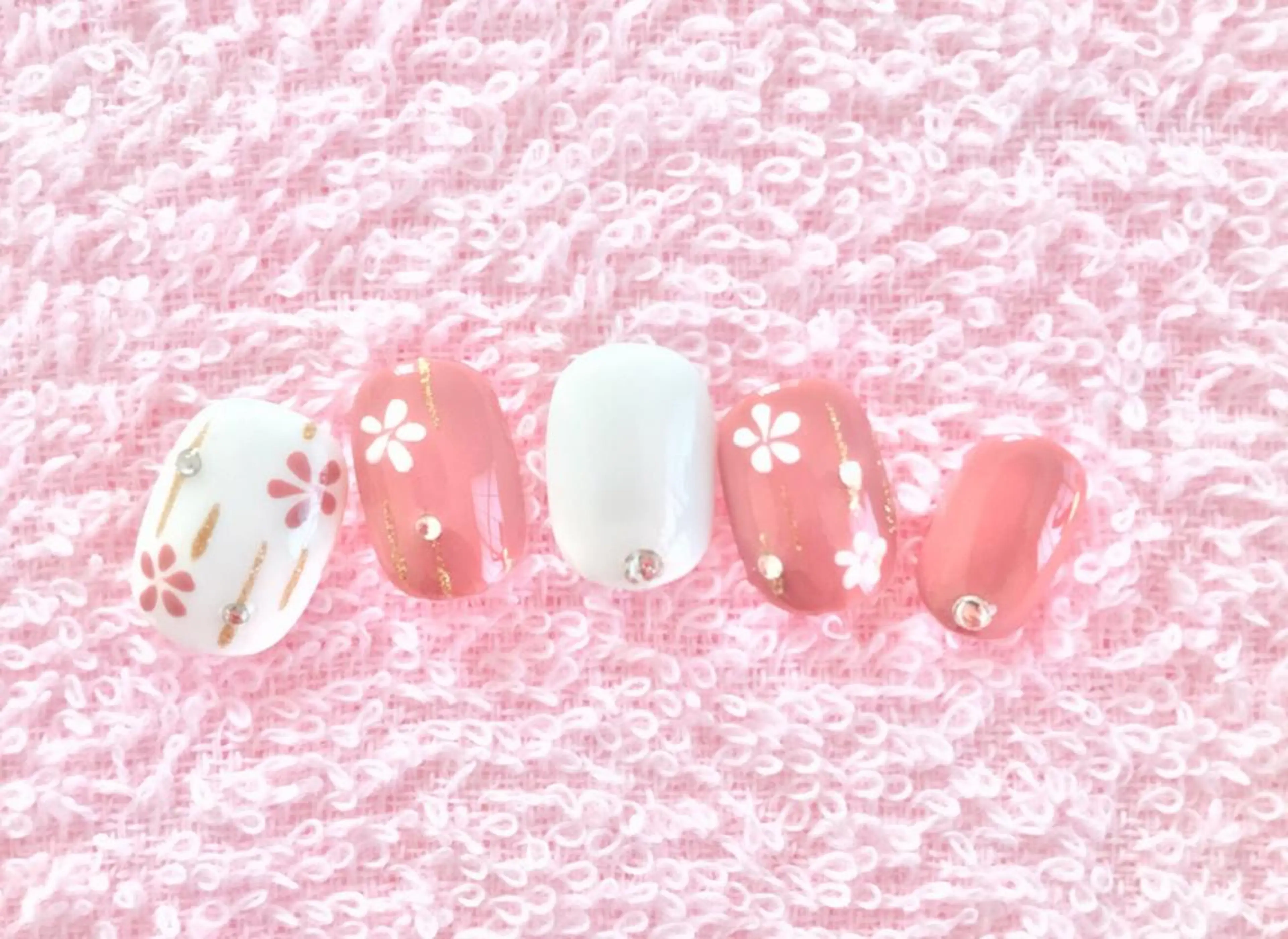 ネイル 成人式 ハンドネイル Nail Salon Ｄream Mamのネイルデザイン