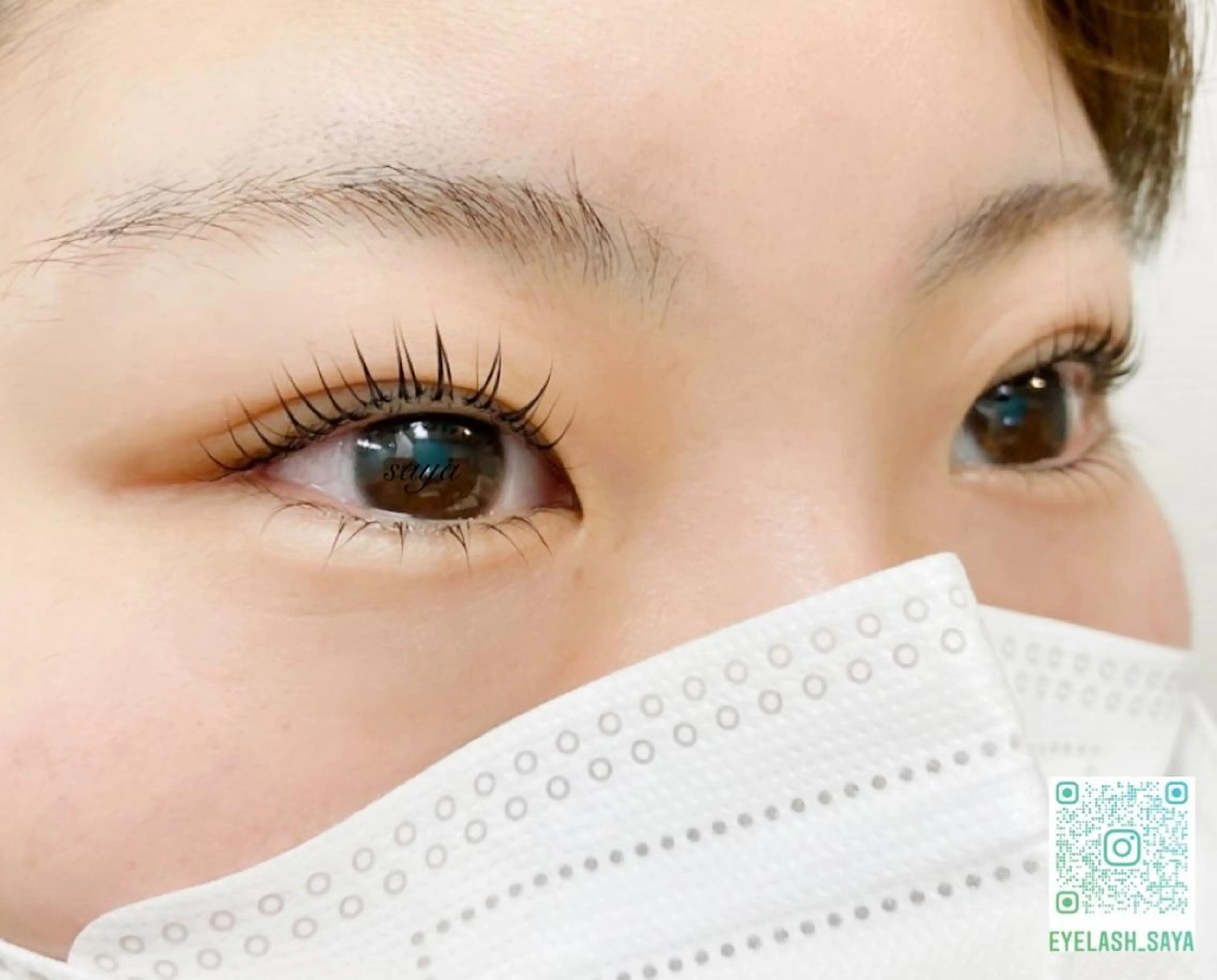 パーマ ヘアアレンジ メンズ ネイル マツエク・マツパ アイブロウ マツパ Attrait Eye所属・Attrait Eye☻*Sayaのマツエク・マツパデザイン