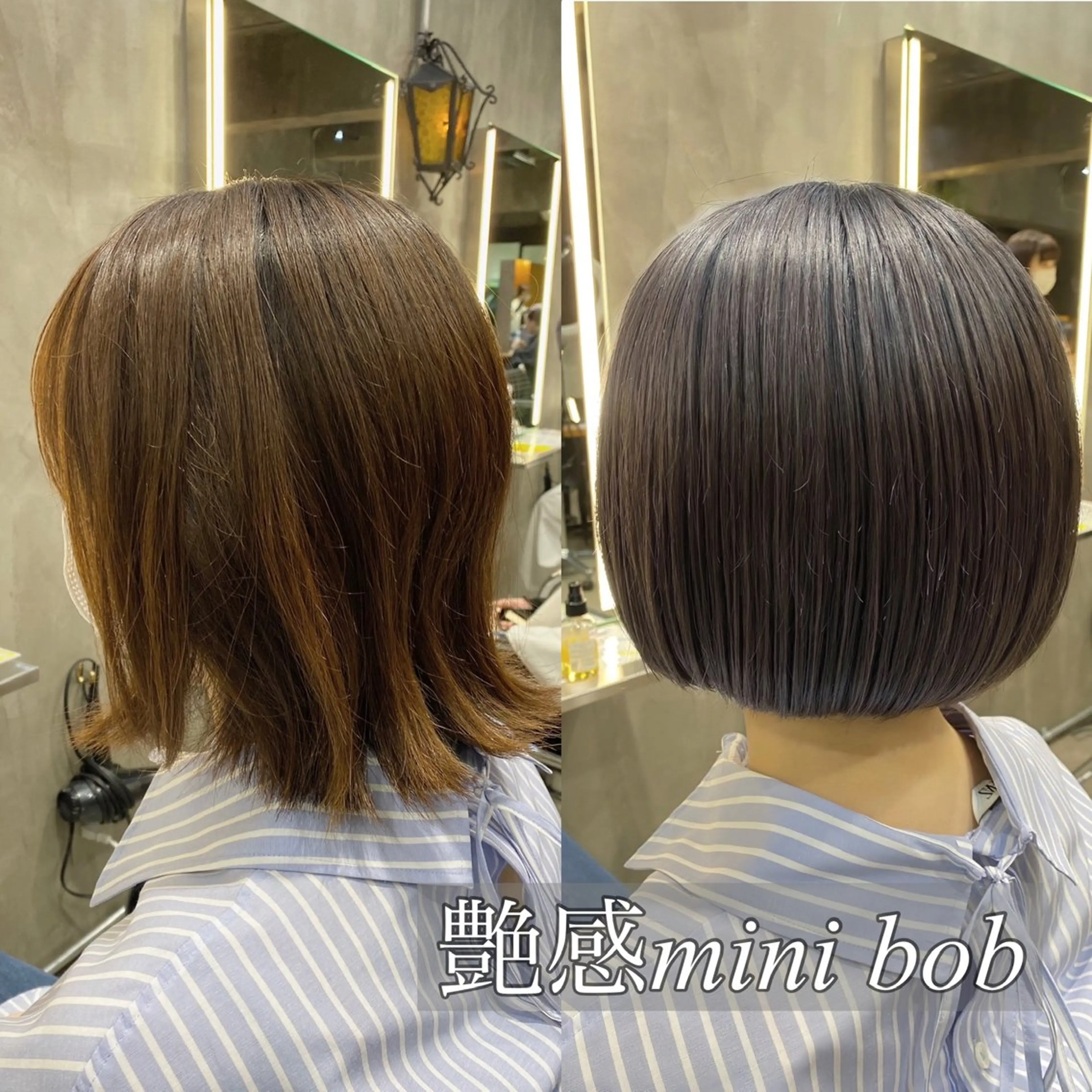 ショート カラー ボブ カット ヘアカラー トリートメント Ms.CHARM所属・透明感カラー🌿 グレージュ🐺陽介のヘアスタイル