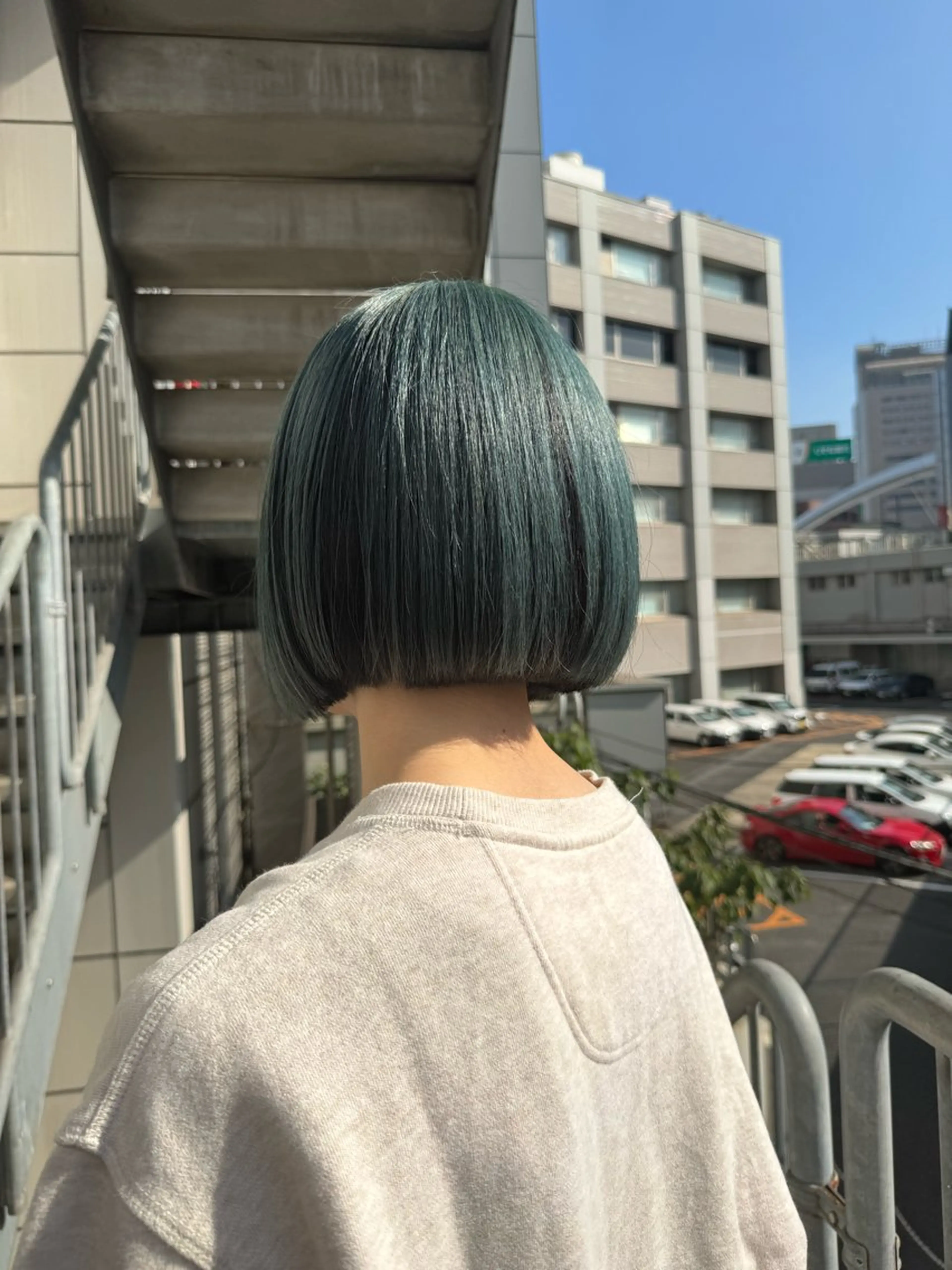 【デザイン抜群❗️】ケアブリーチ+オンカラー+1stepトリートメント🌟の写真