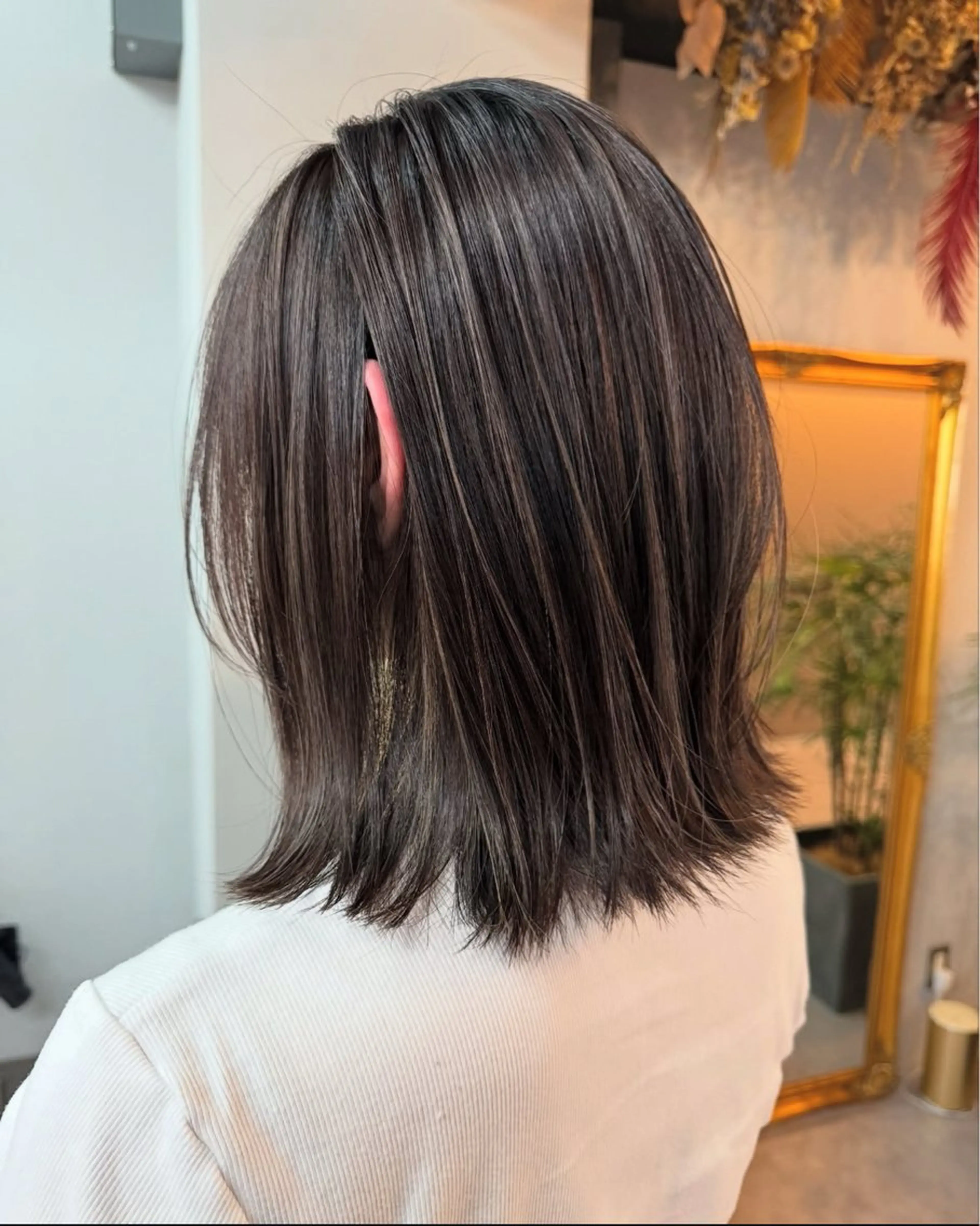 ミディアム カラー ヘアカラー GIEN 西宮ガーデンズプラス所属・中尾 碧斗のヘアスタイル