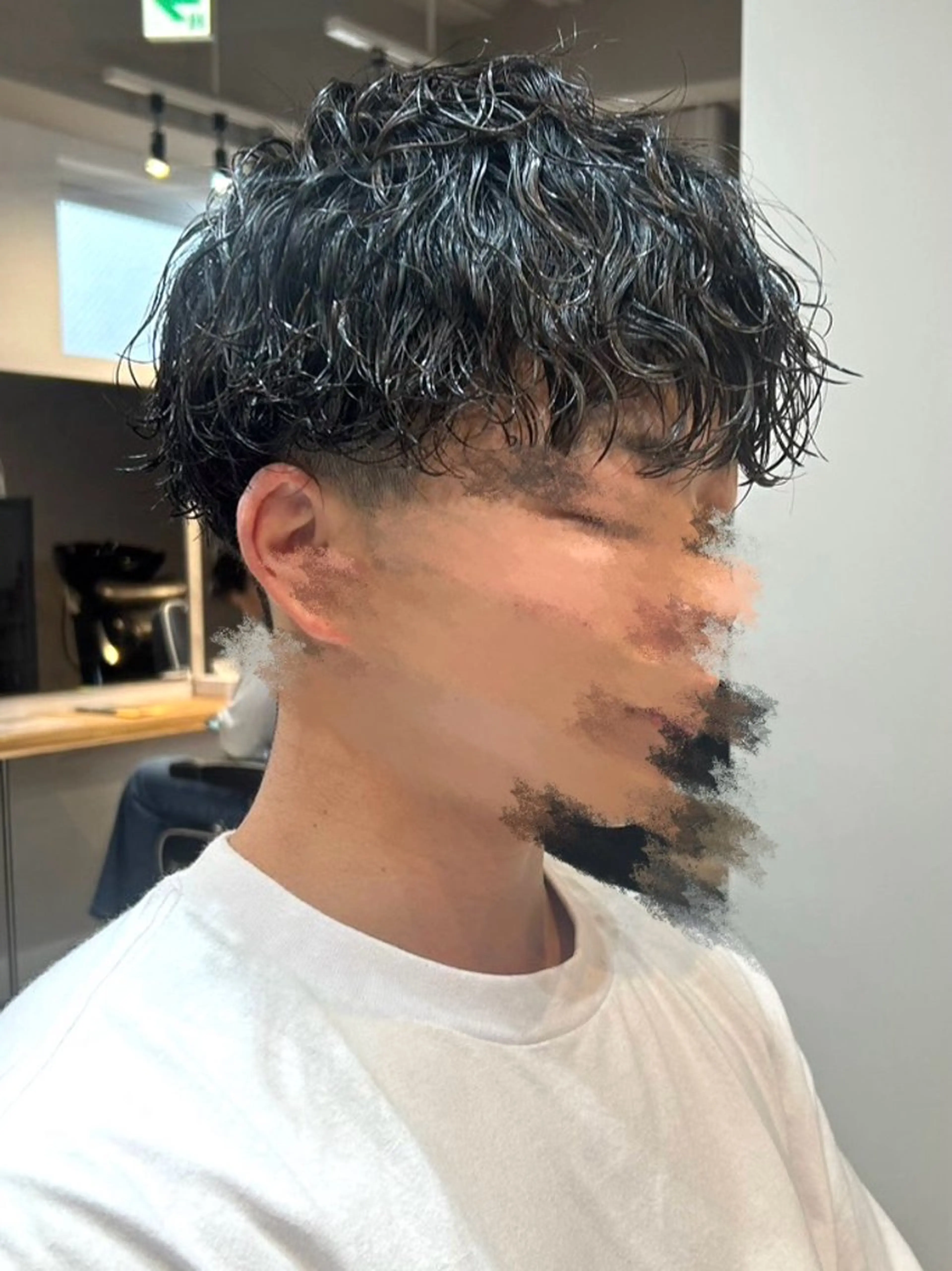 パーマ メンズ 波巻きパーマ Hina🐣 elubylovisのヘアスタイル