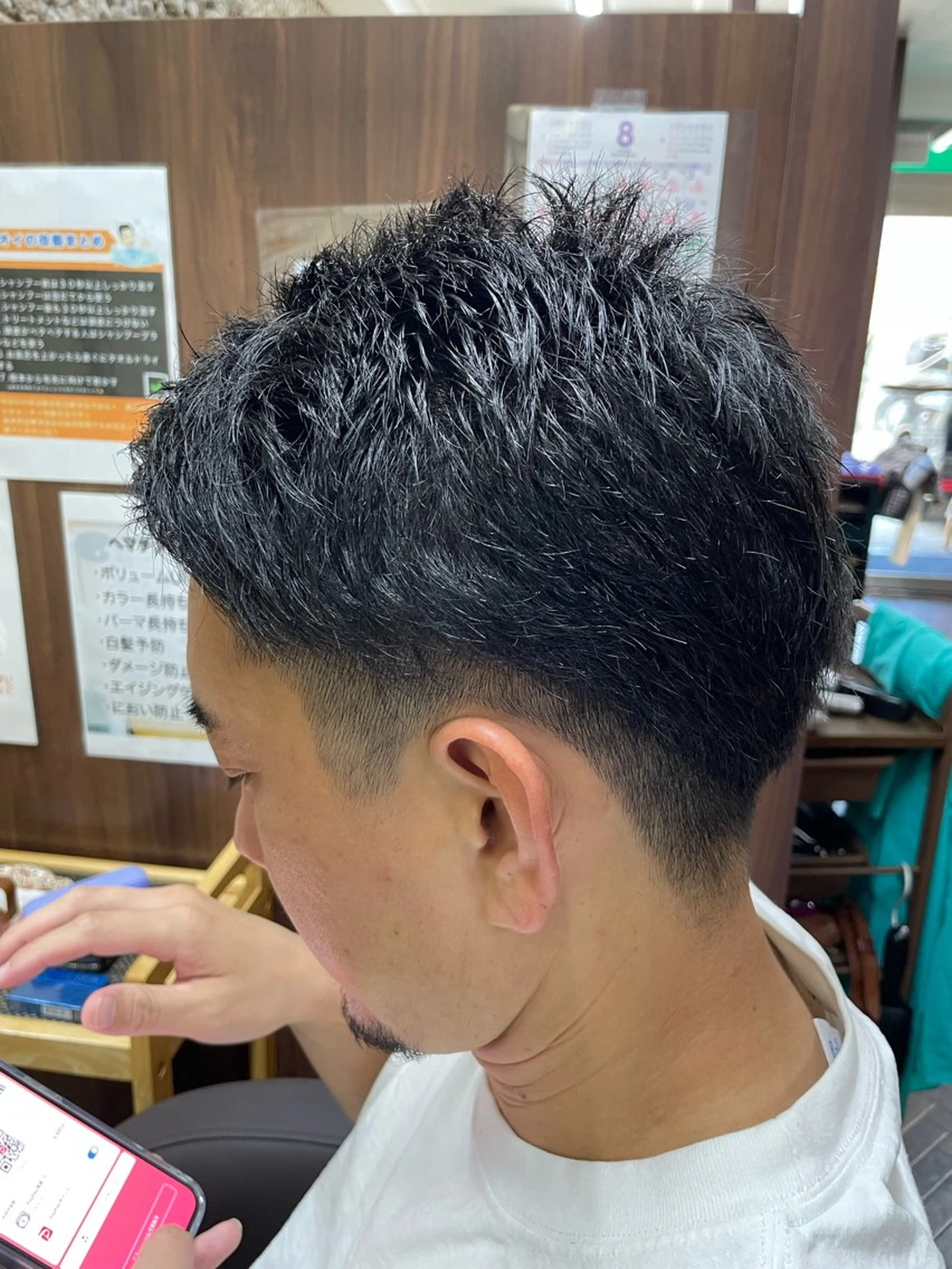 メンズ katae sayoriのヘアスタイル