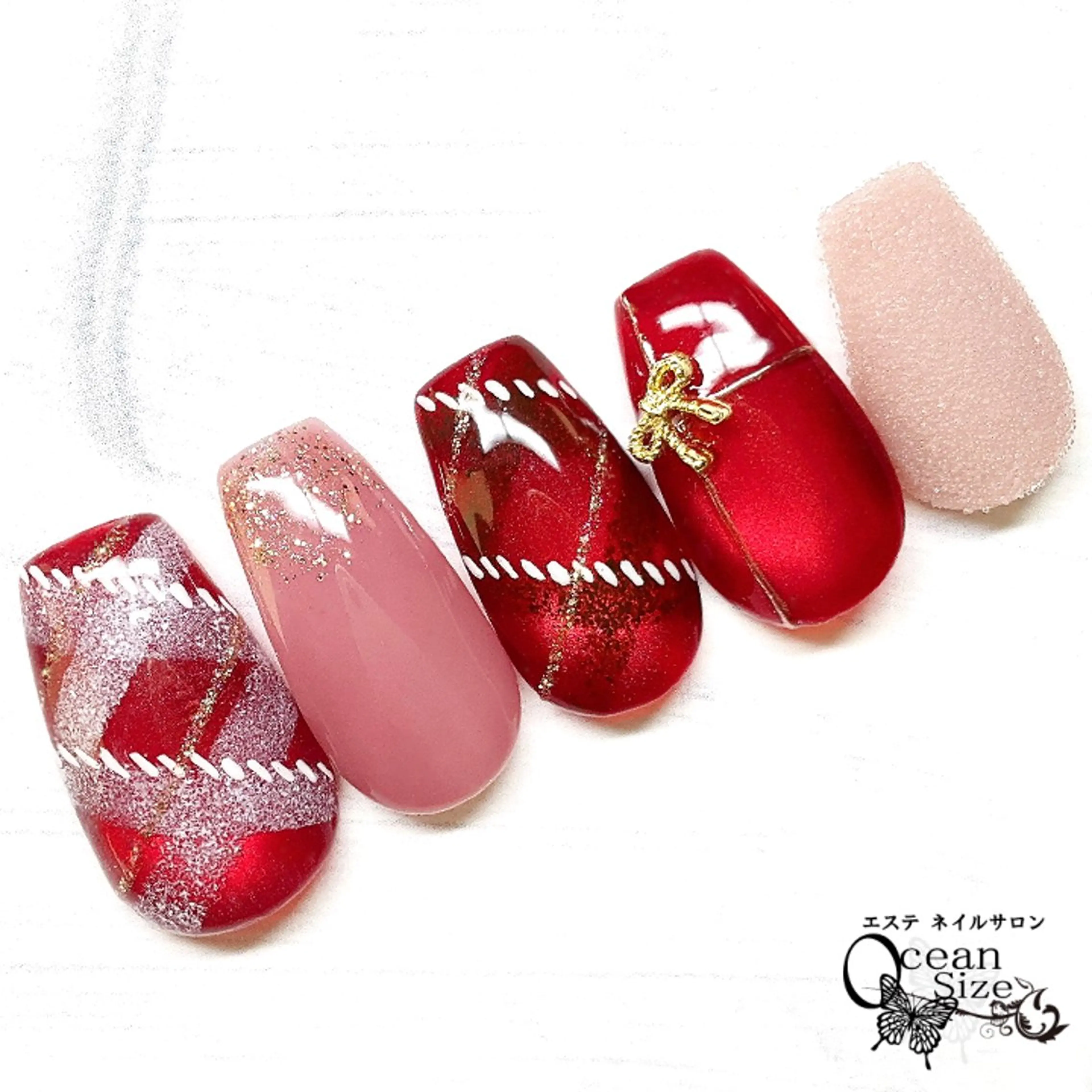 【初回】🍀オフなし🍀選べる10本デザイン🫧アートの写真