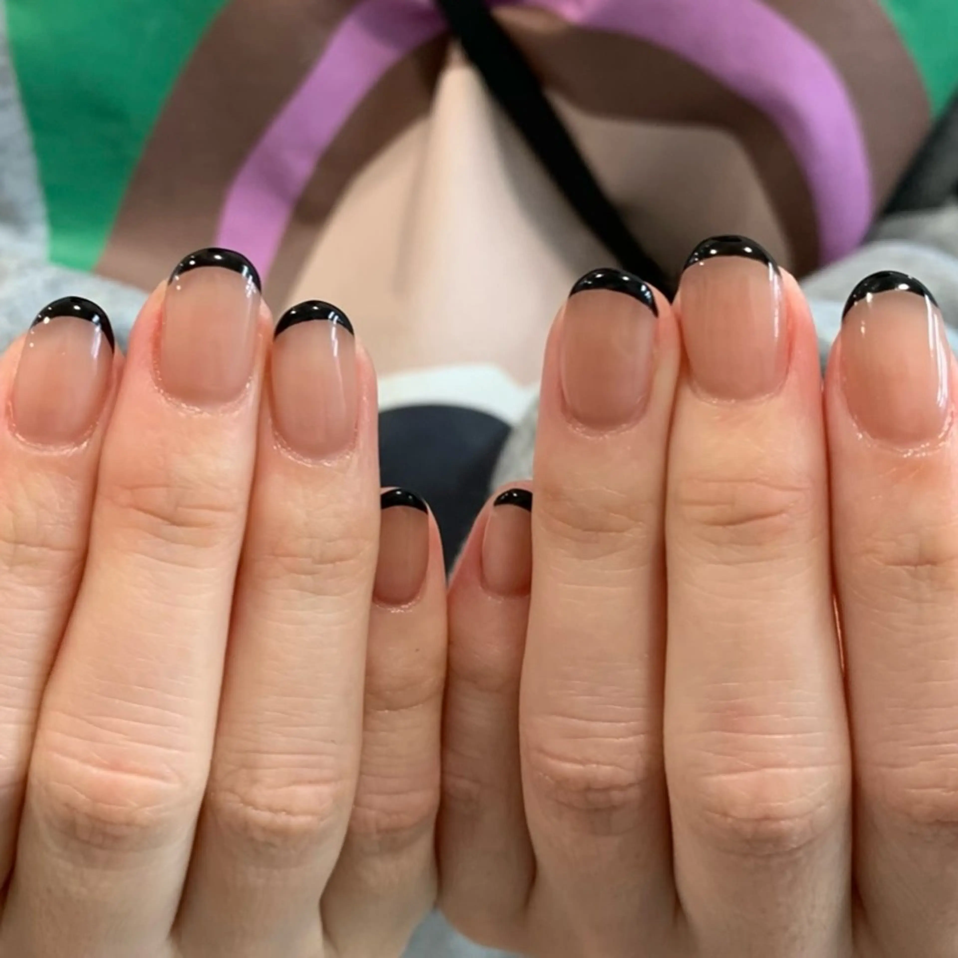 ネイル フレンチネイル ハンドネイル qup nail♥️ Itoのネイルデザイン
