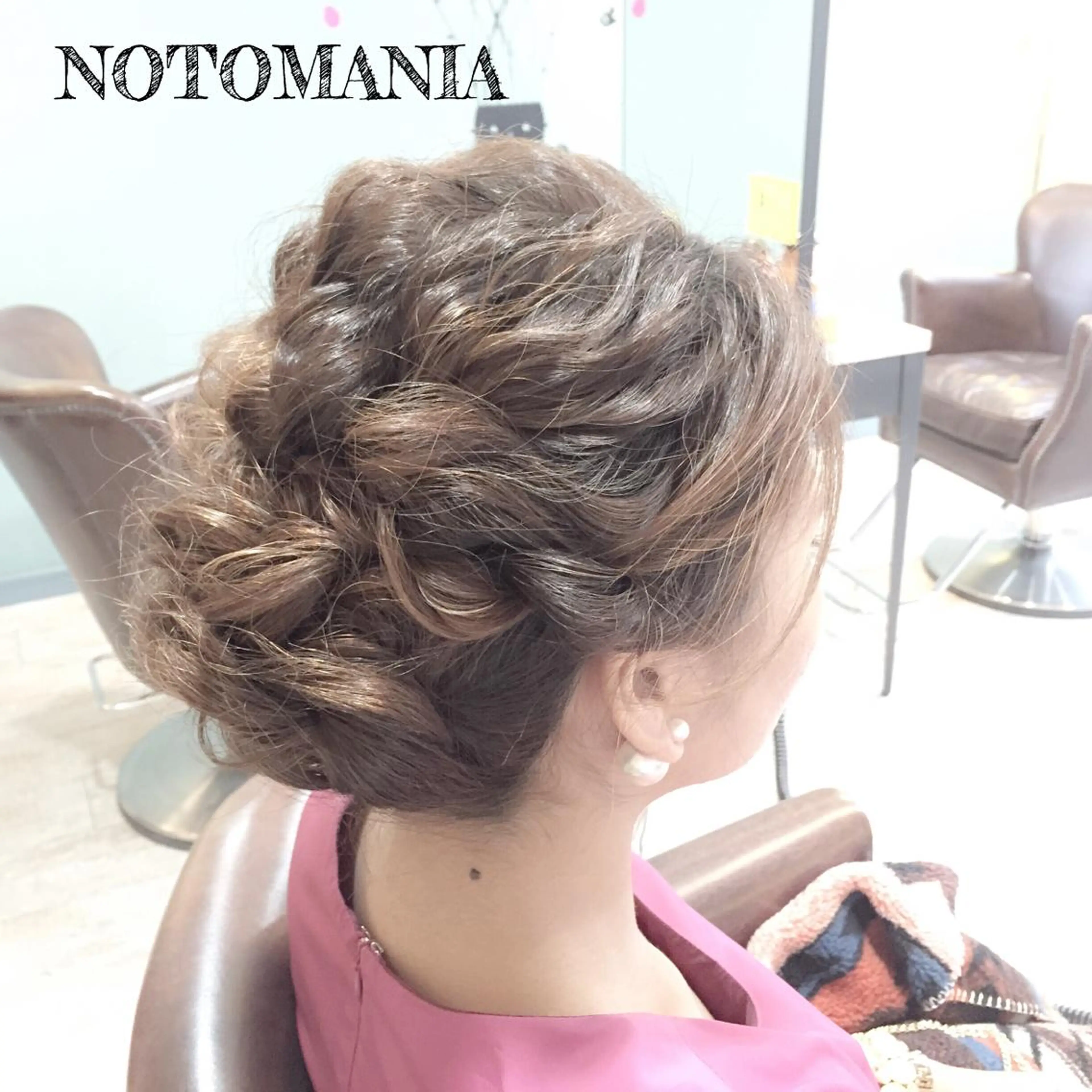 カラー ヘアアレンジ 結婚式・ブライダル イシハラ アズサのヘアスタイル