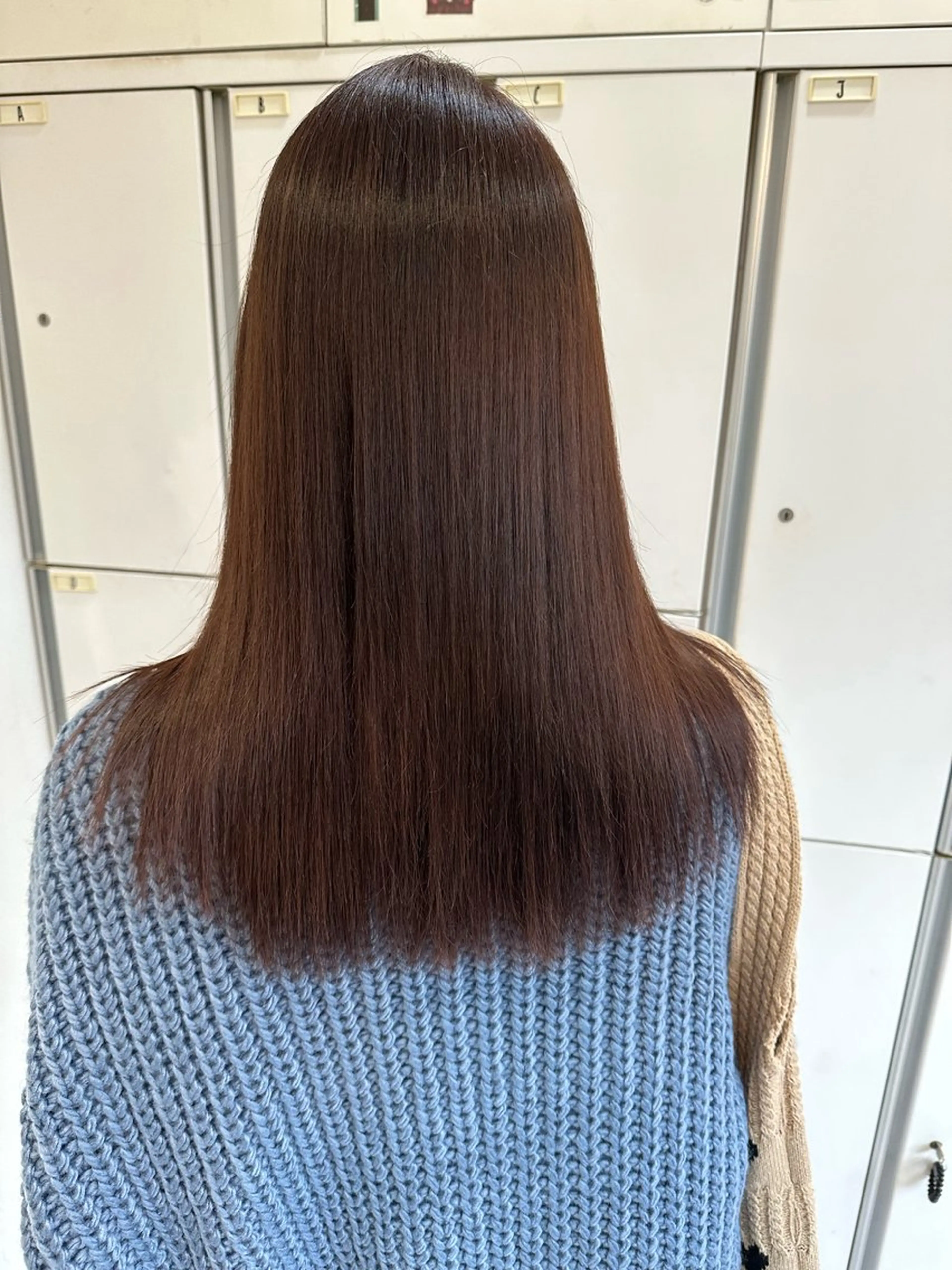 ロング 髪質改善AUSTIN登戸所属・野村 一花 / 暖色 カラー / Wカラーのヘアスタイル