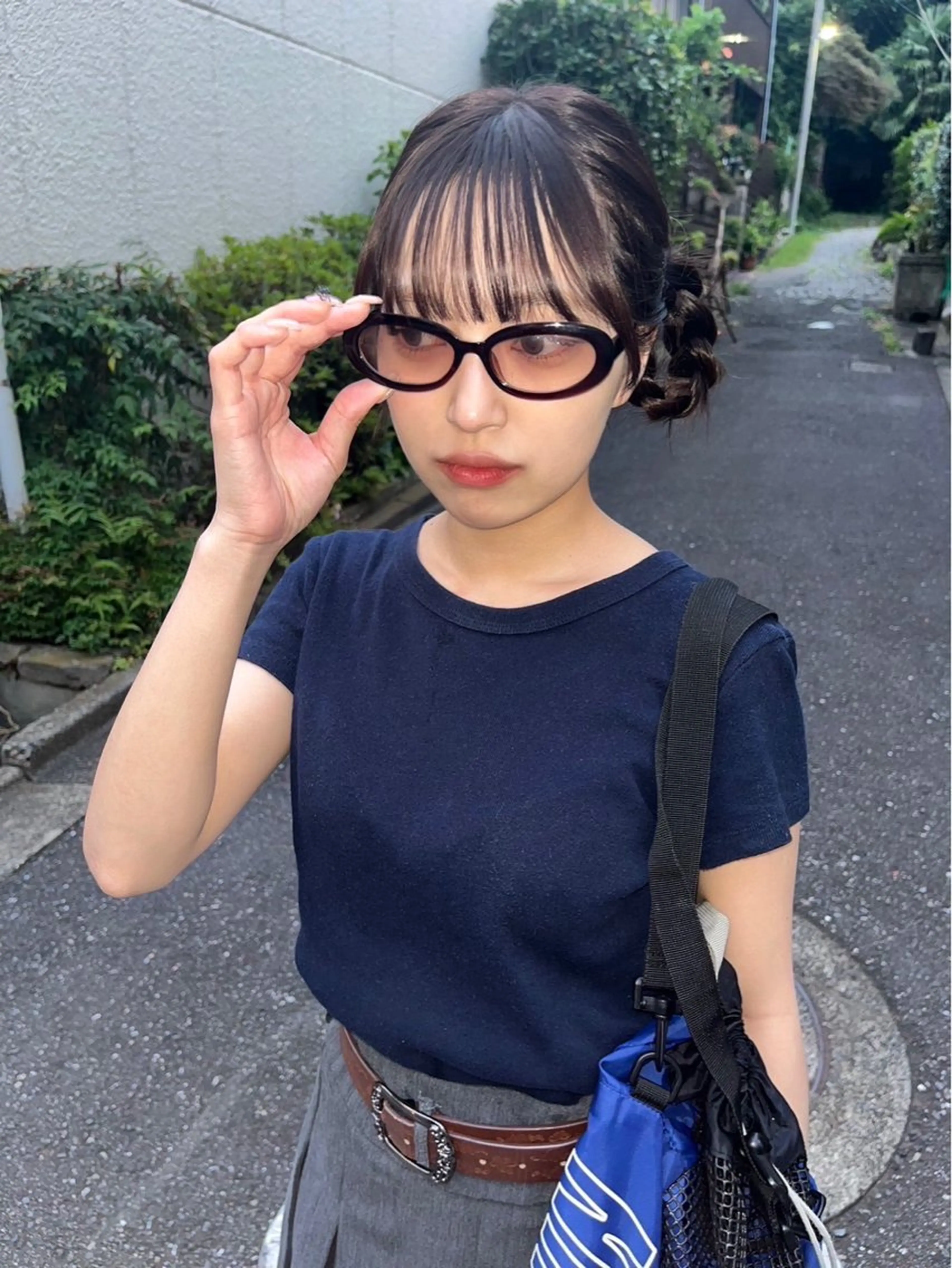 ロング カラー ヘアアレンジ yuka カットモデル🌲†のヘアスタイル