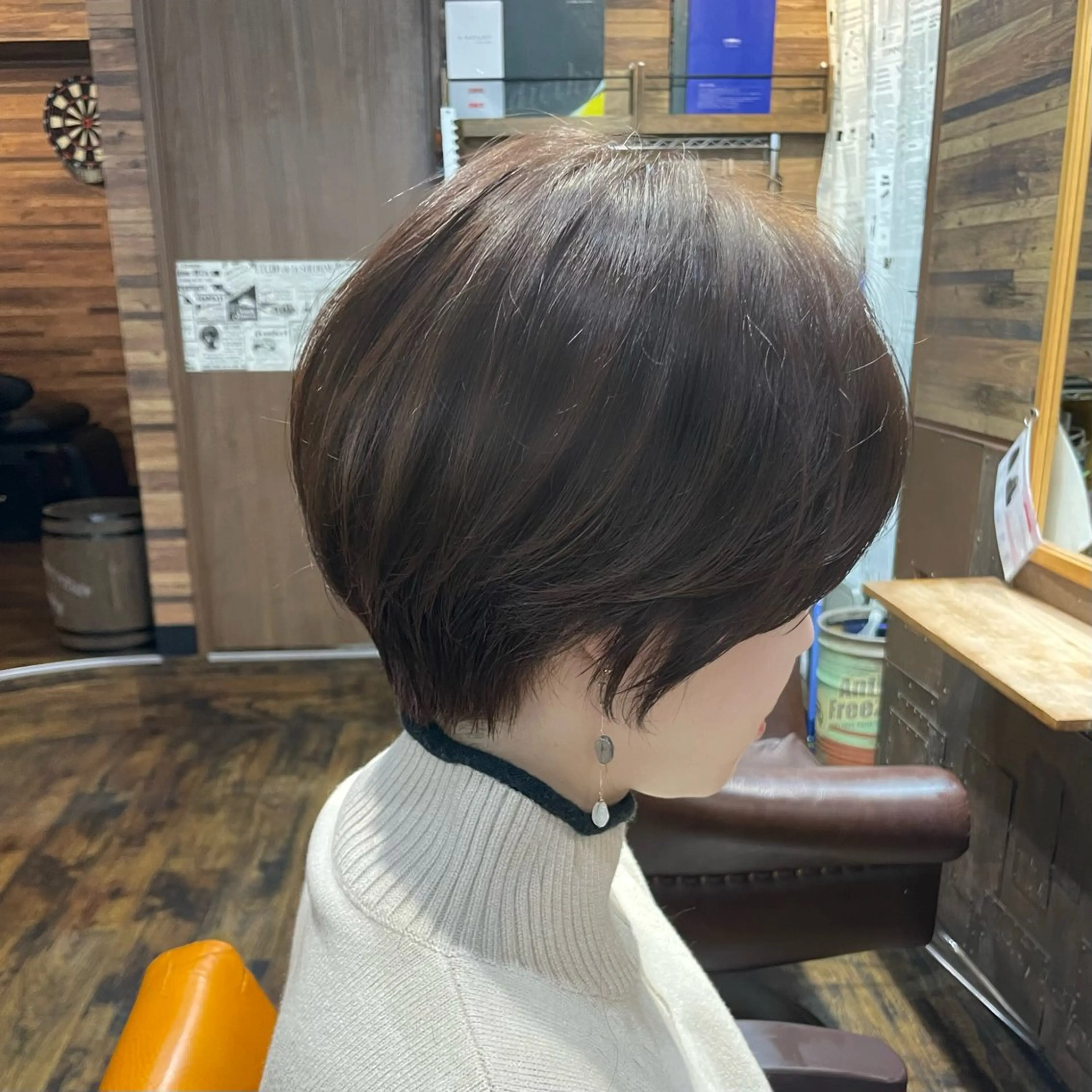 ショート カラー ブリーチ カット ヘアカラー 髪質改善/ショート/ メンズカット/KAiのヘアスタイル