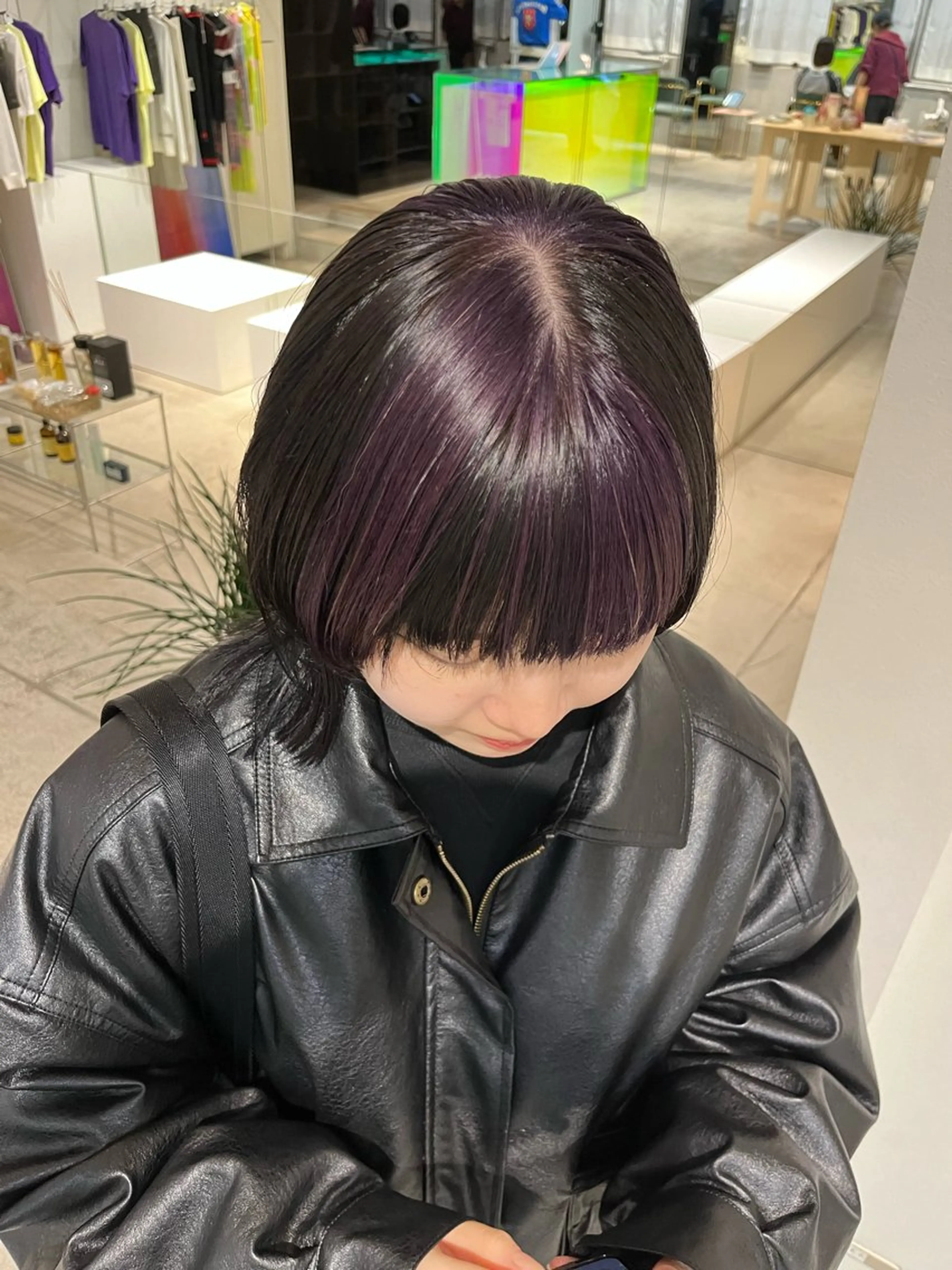 ミディアム カラー ANY／ Nanaのヘアスタイル