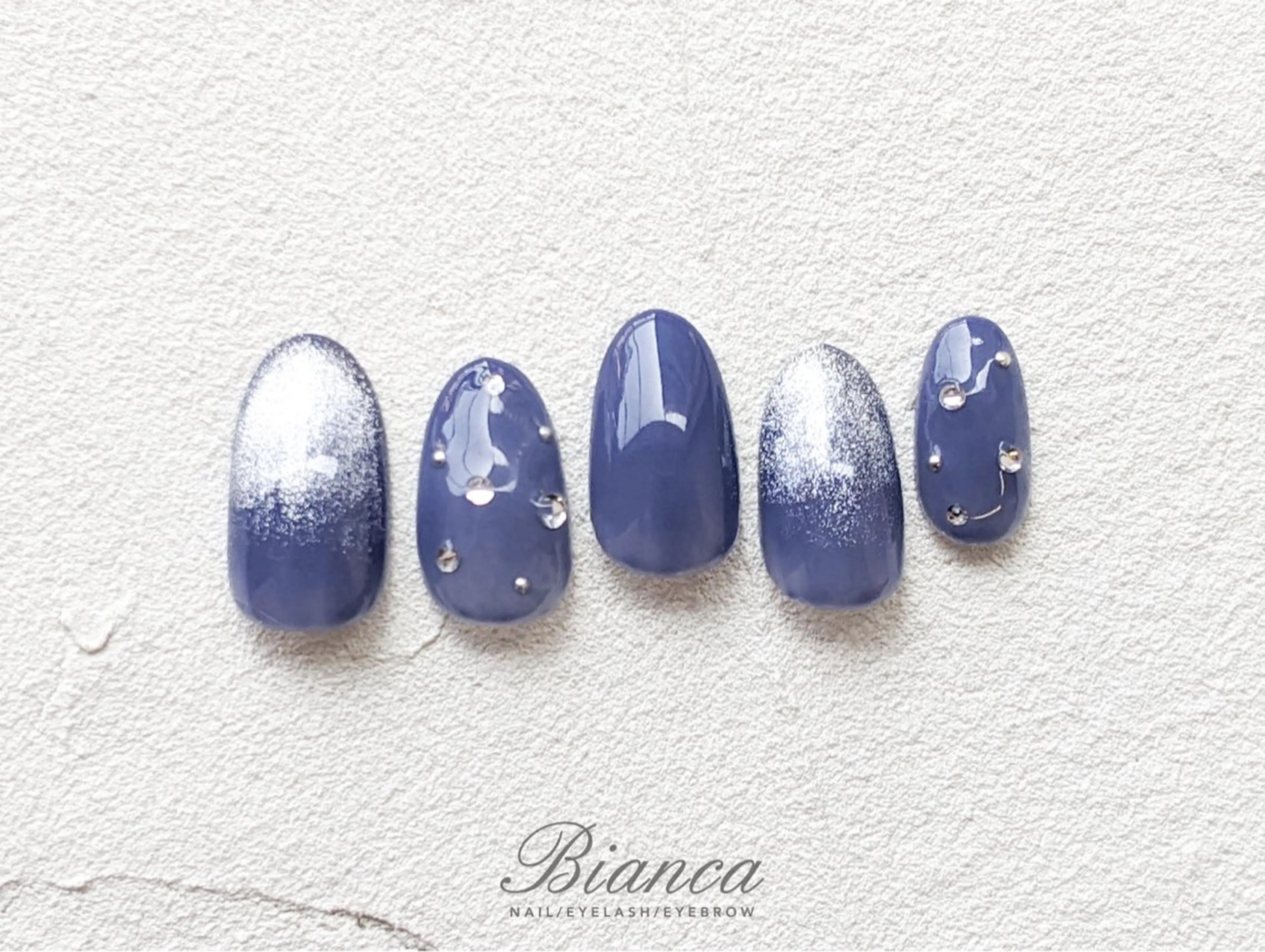 ネイル ハンドネイル Bianca栄店 みさと店長のネイルデザイン