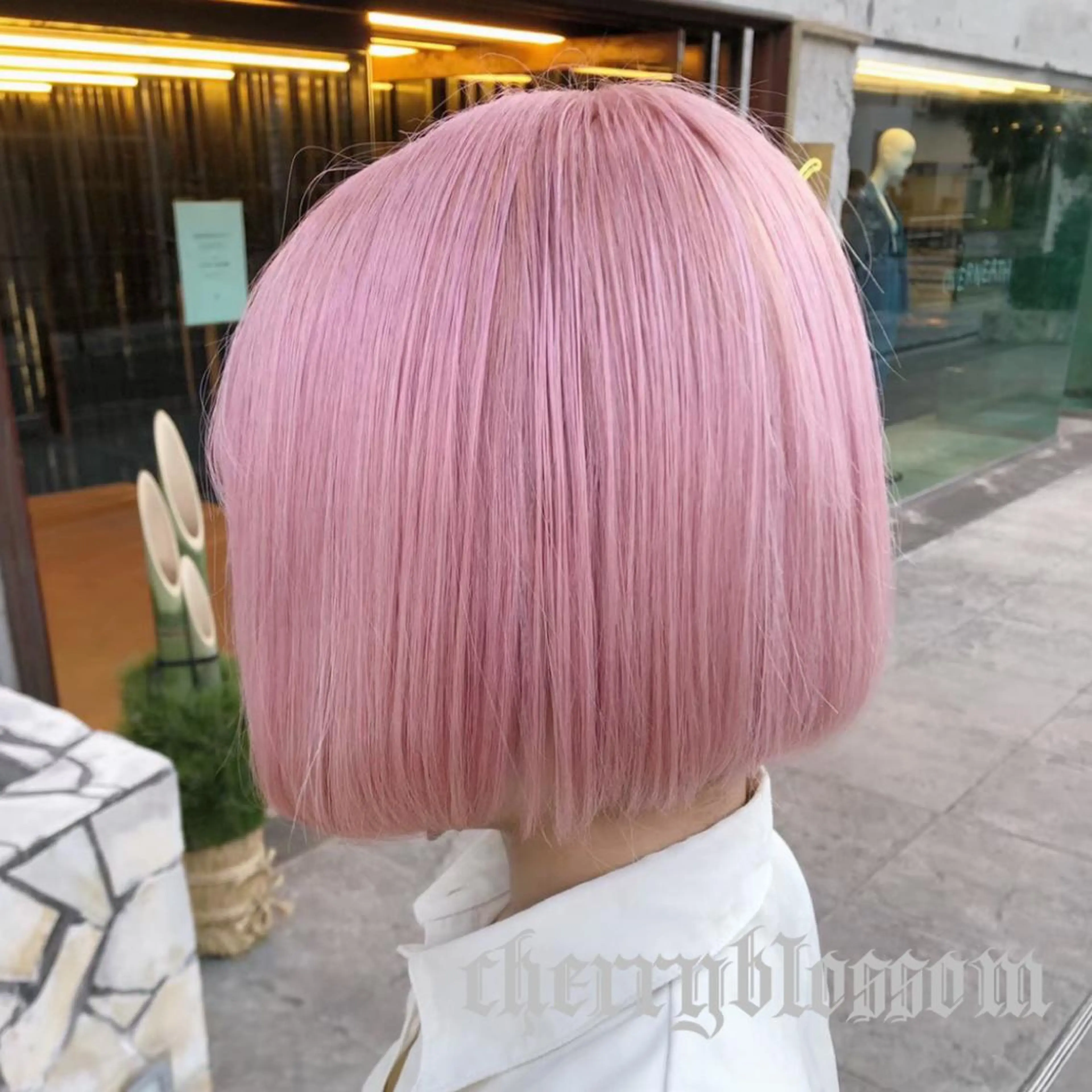 ショート カラー シールエクステ アクアカラー ブリーチ ケアブリーチ ダブルカラー 似合わせパーマ🔥 渡邉愛斗のヘアスタイル
