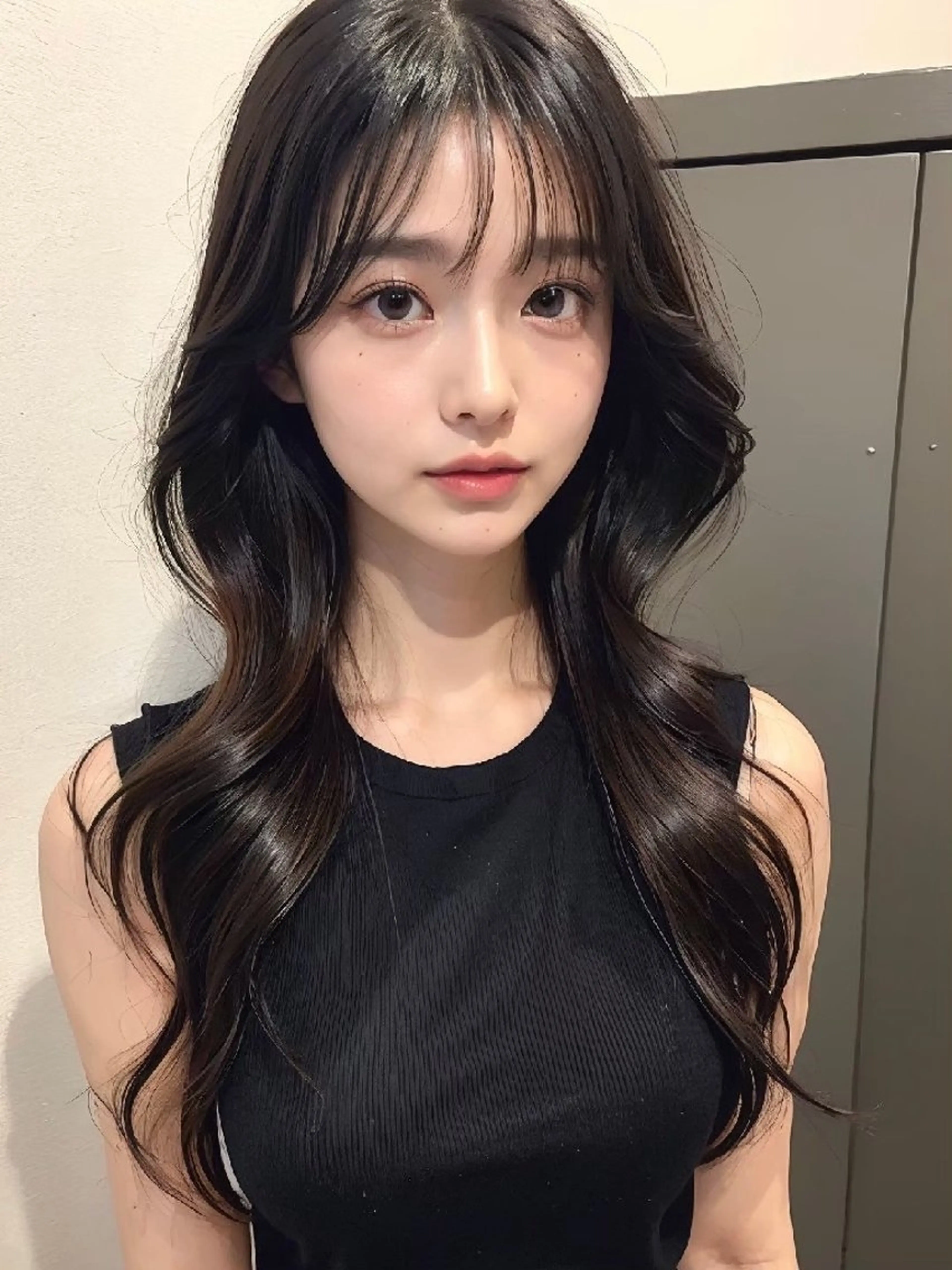 セミロング ヘアアレンジ カット ヘアカラー トリートメント 大塚 健太のヘアスタイル