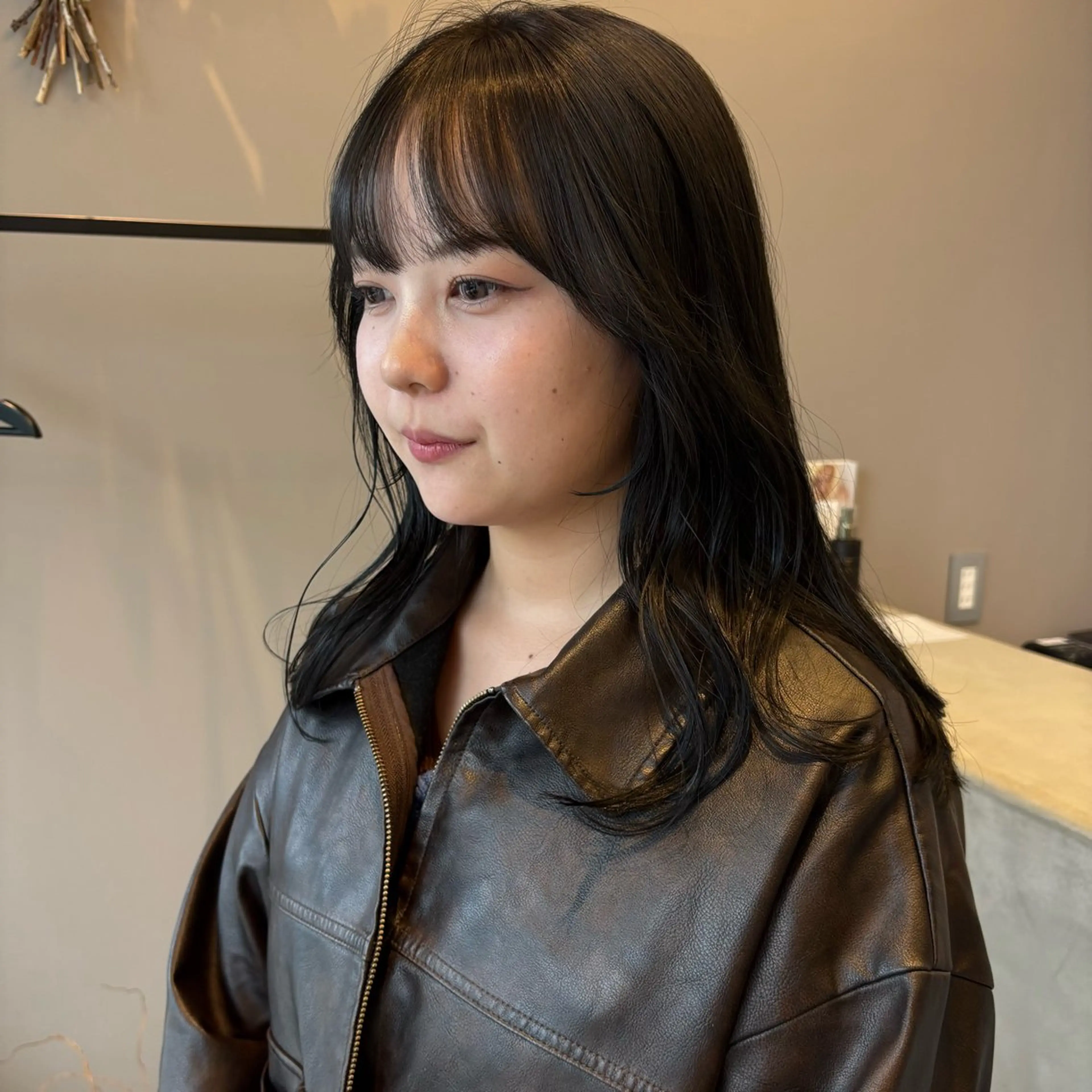セミロング ヘアカラー niil所属・miyu /niilのヘアスタイル