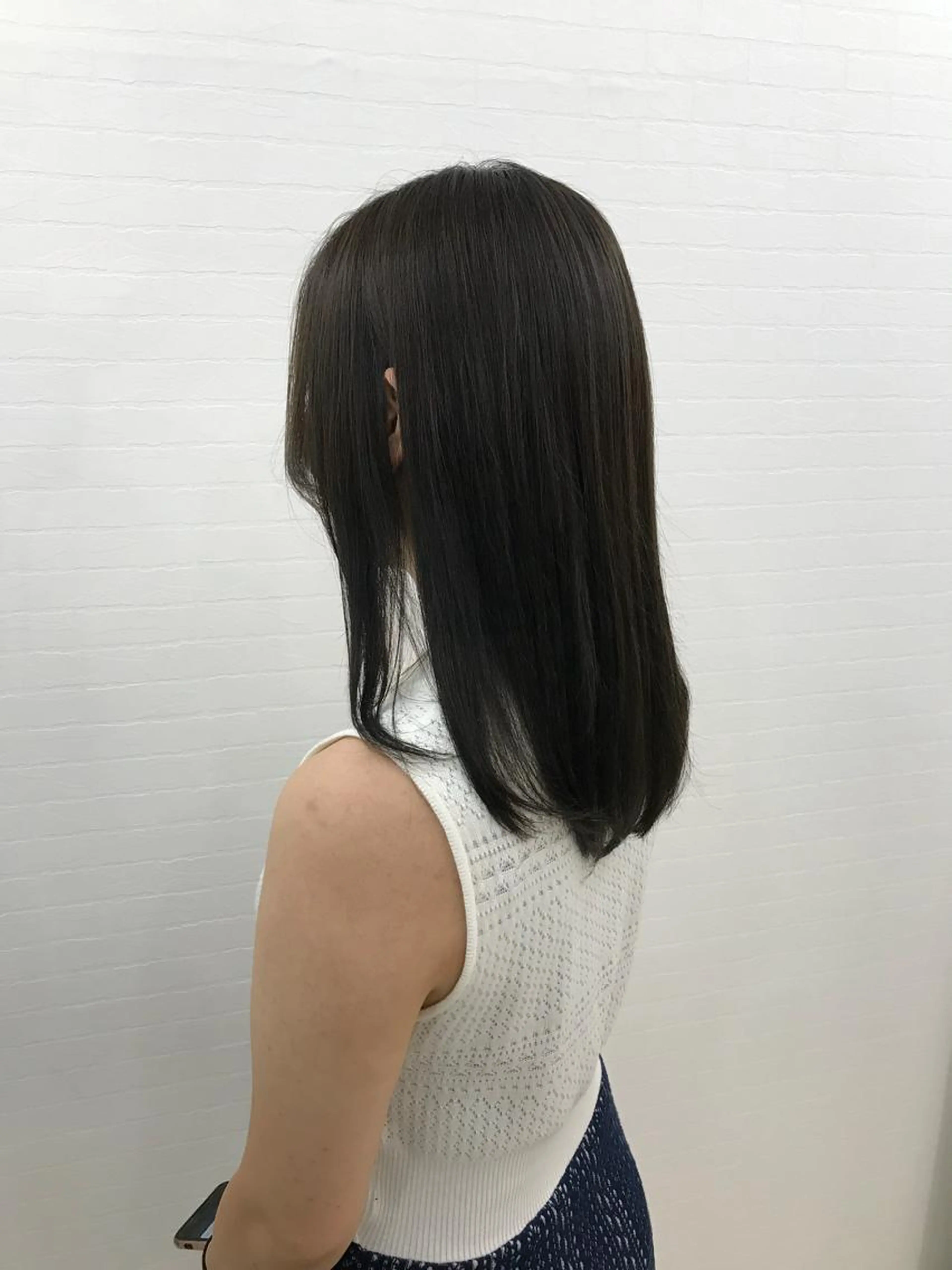 💁🏻‍♀️黒髪グレージュ💁🏻‍♀️➕🧚🏻‍♀️プチ髪質改善トリートメント🧚🏻‍♀️胸下+1100の写真