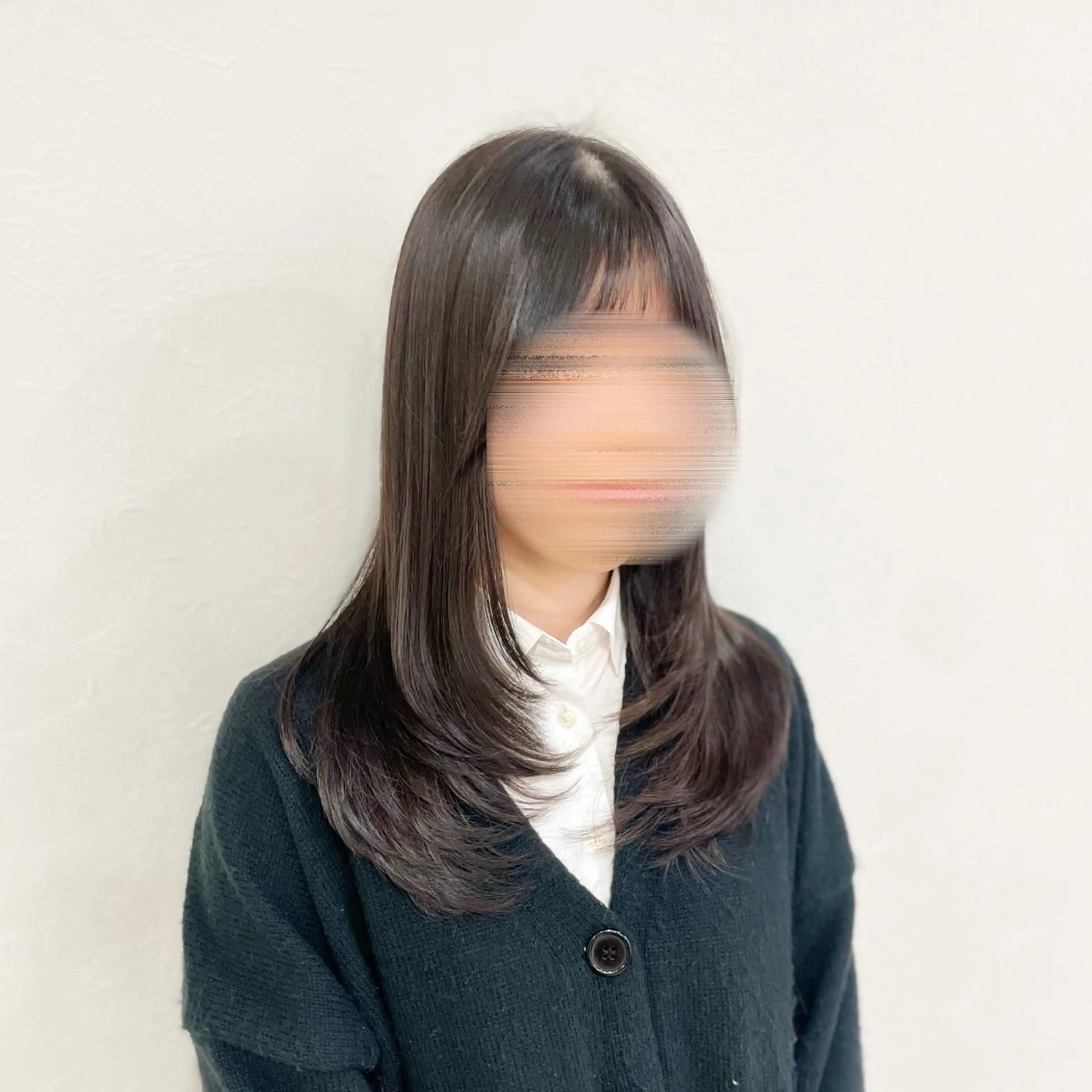 セミロング ボブ/艶髪 soleilrukaのヘアスタイル