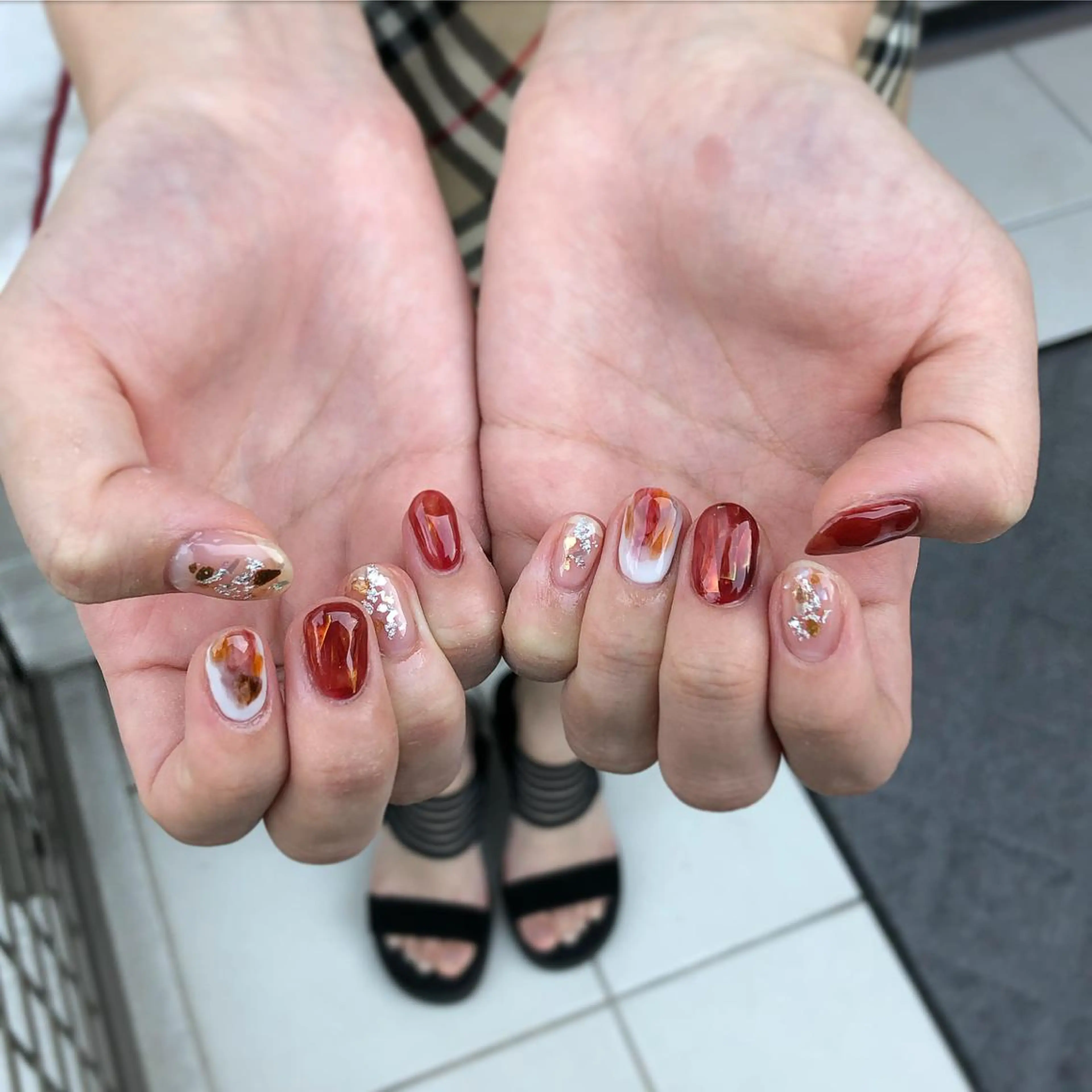 ネイル ハンドネイル émus nail Mamiのネイルデザイン