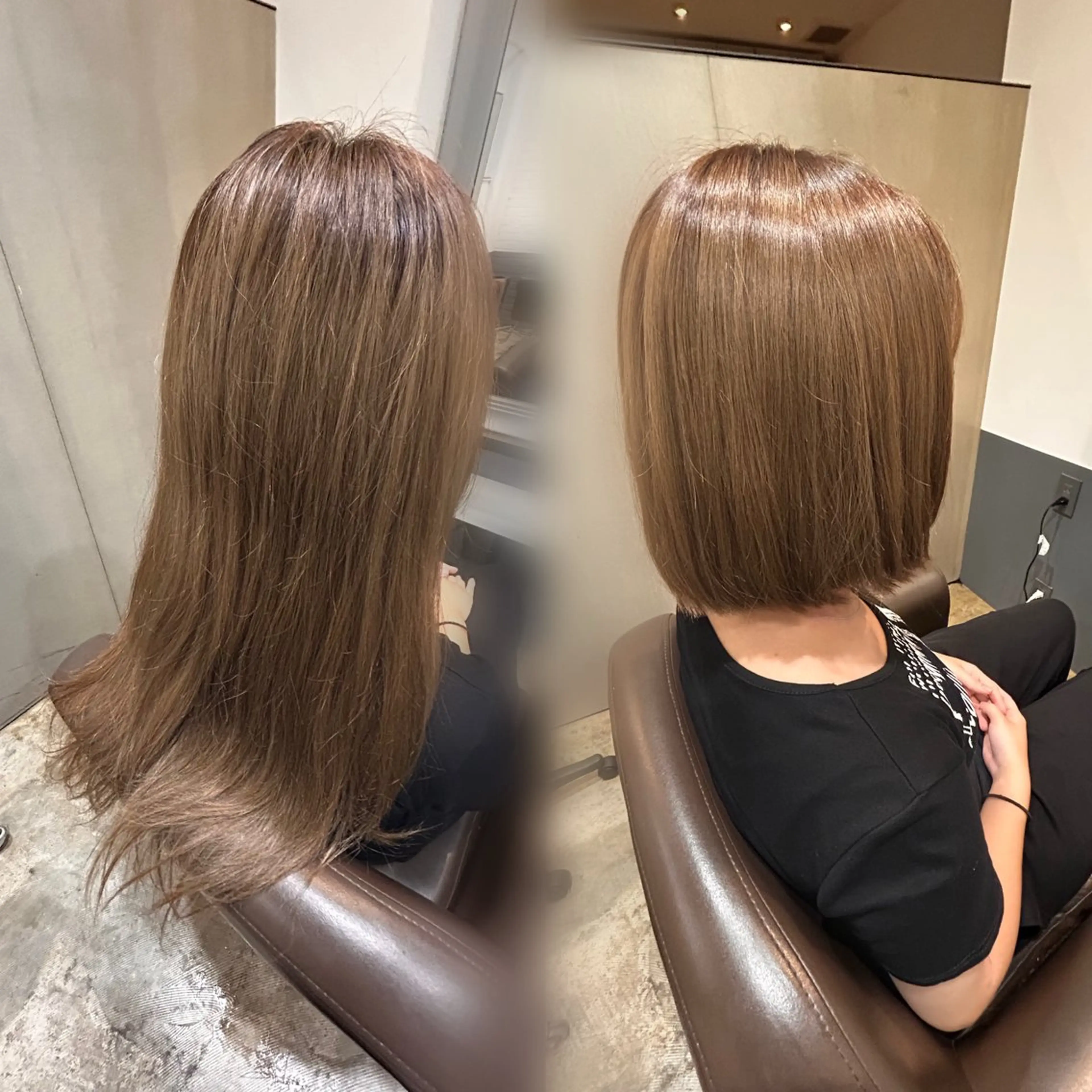 カット+グローバルミルボン4stepトリートメント ⚠️現金のみの写真