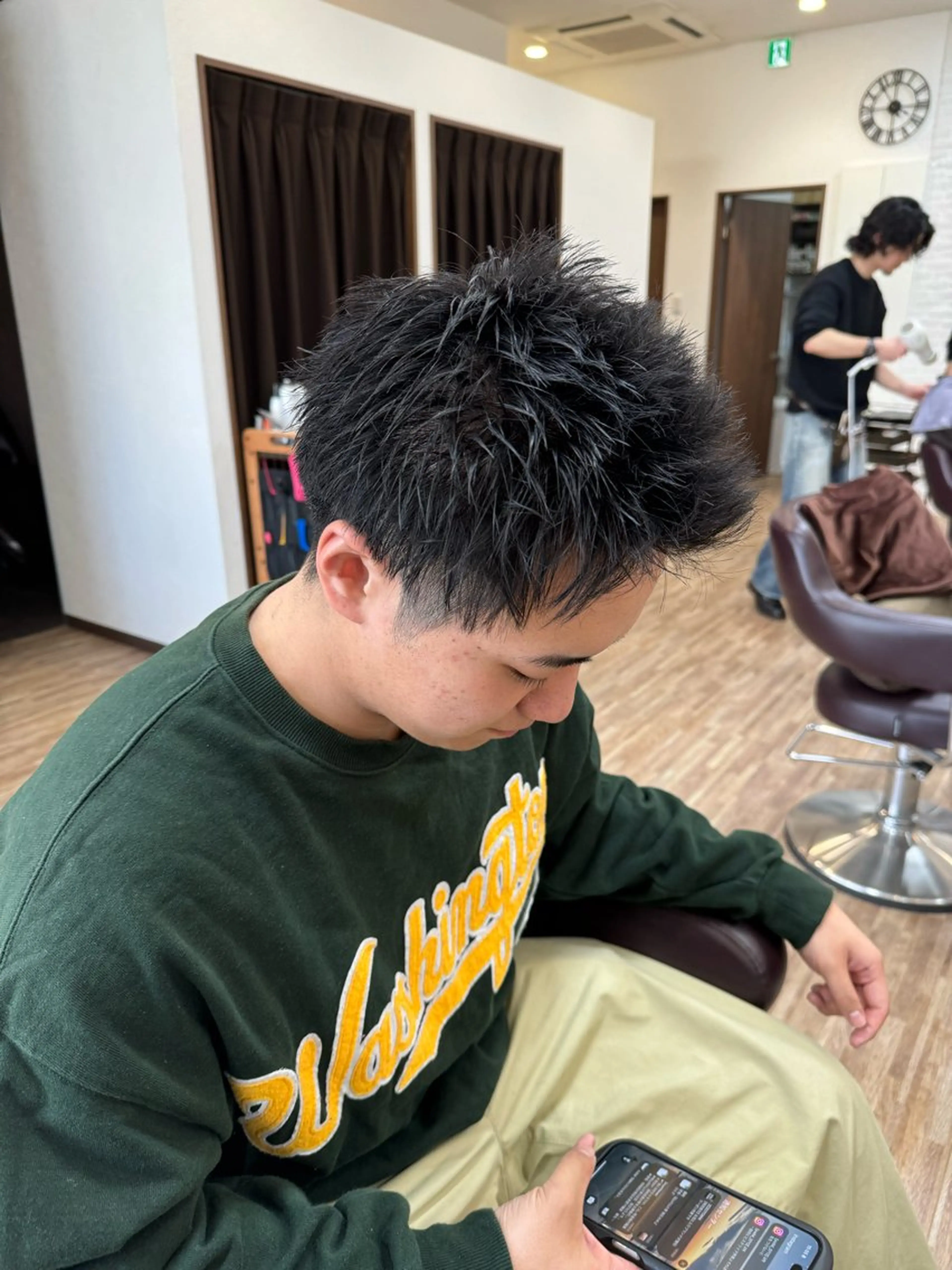 メンズ カット 🔅透明感カラー切田 はじめ🔆のヘアスタイル