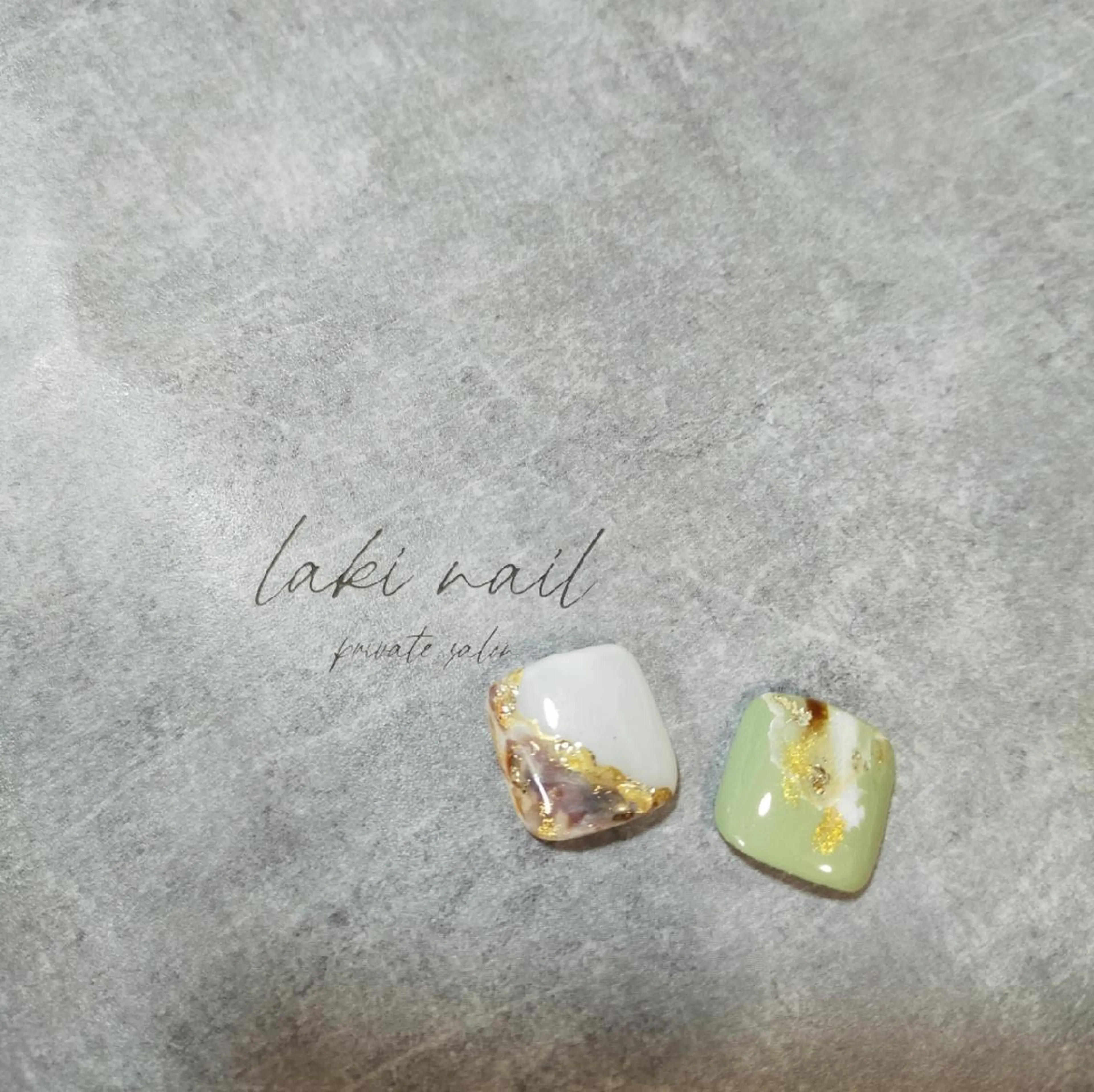 ネイル フットネイル フットネイル by lakiのネイルデザイン