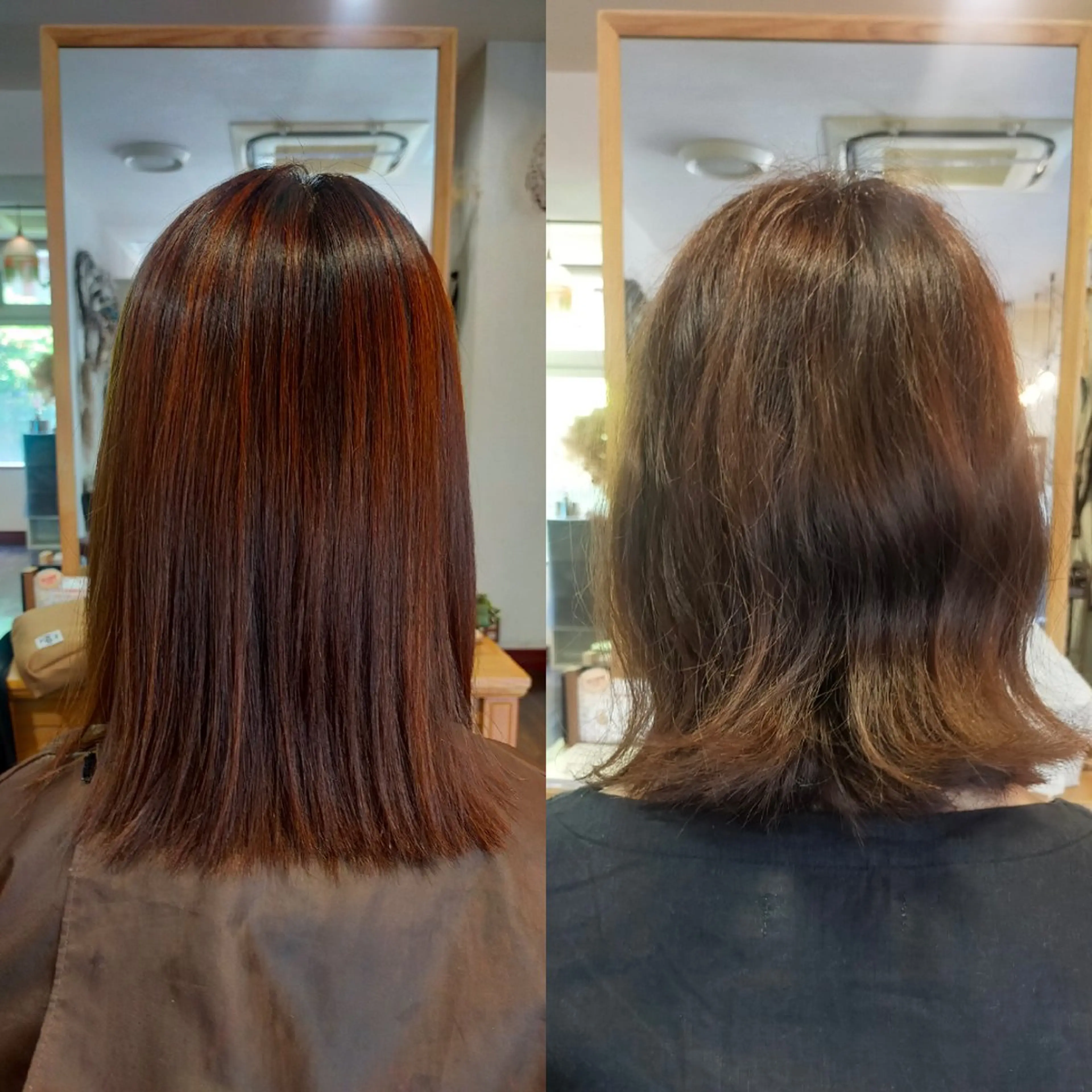 ミディアム 縮毛矯正 縮毛矯正 トリートメント ASAKO ✴︎アメリシュシュのヘアスタイル