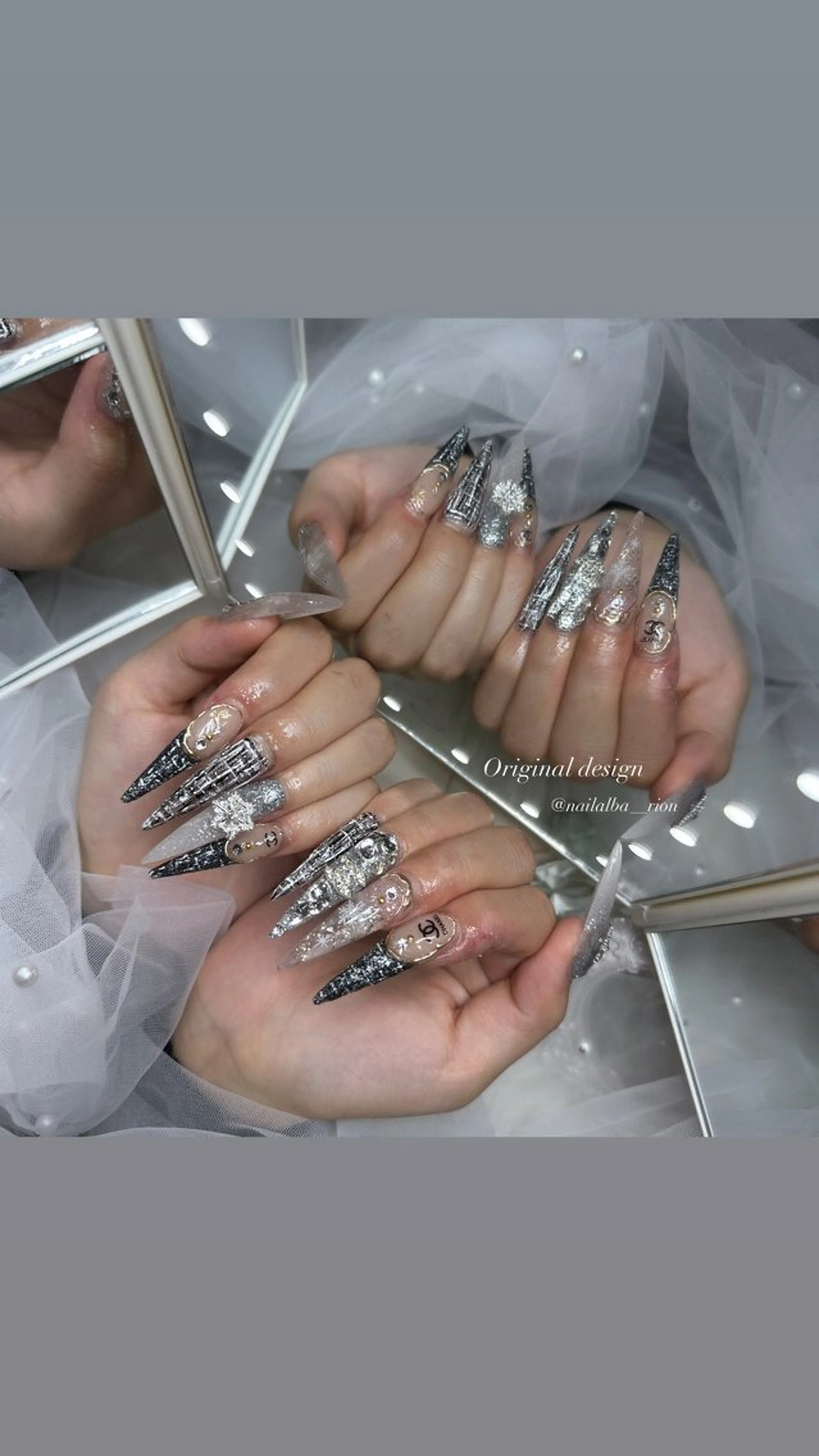 ネイル 加納 莉音のネイルデザイン