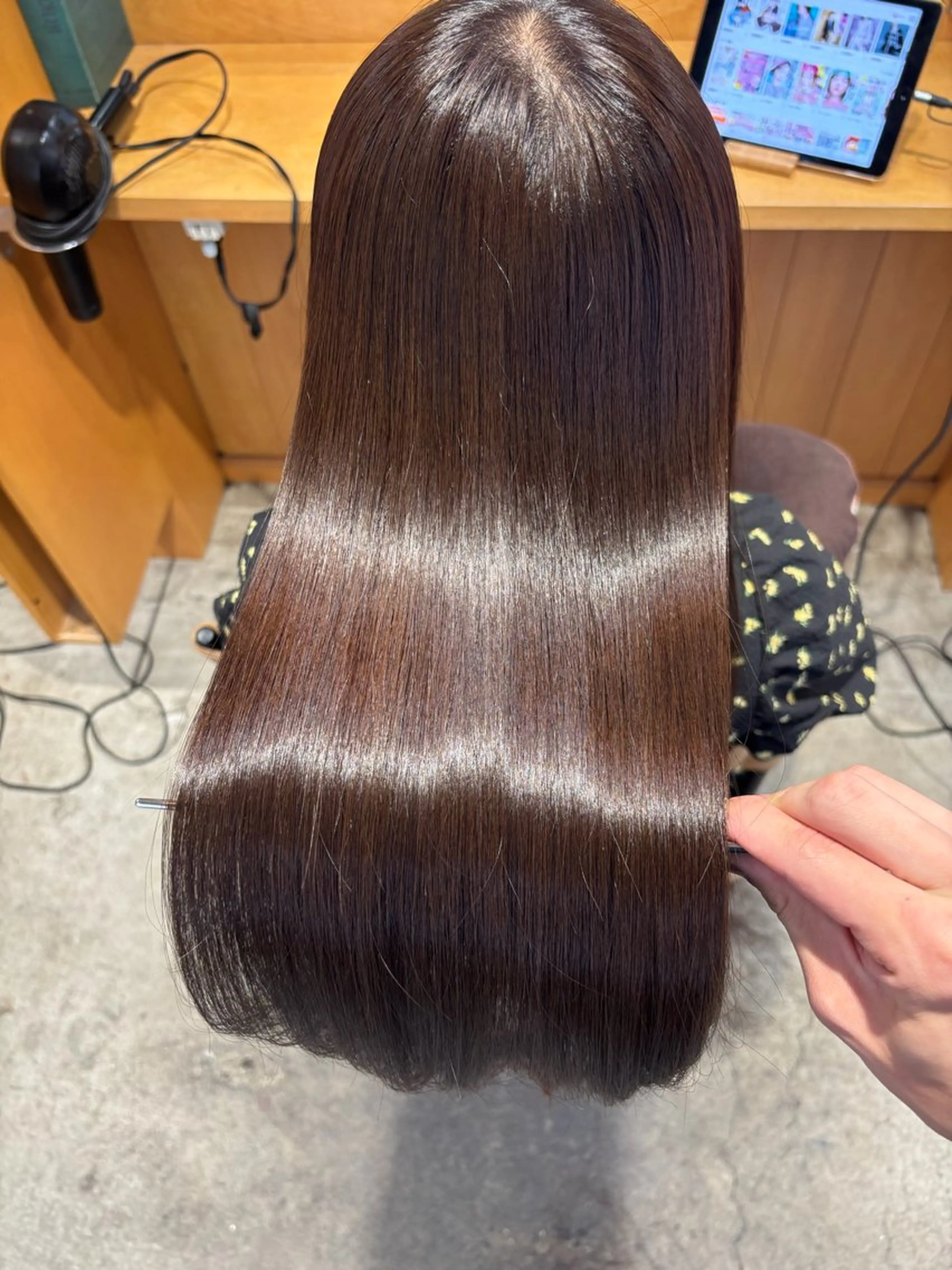 ロング カット ヘアカラー トリートメント 【Amphi Tokyo】宮原のヘアスタイル