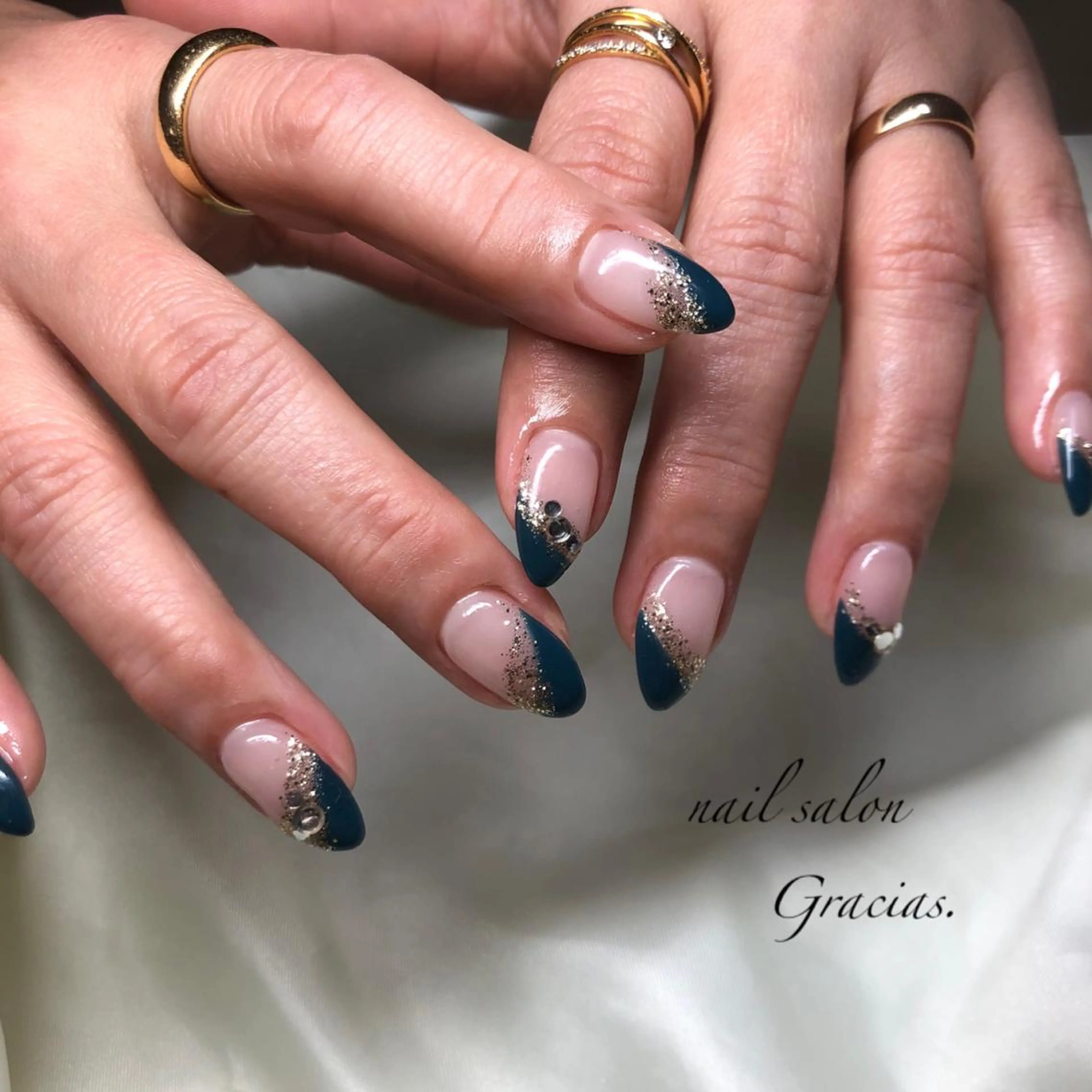 ネイル ハンドネイル Gracias. rieのネイルデザイン