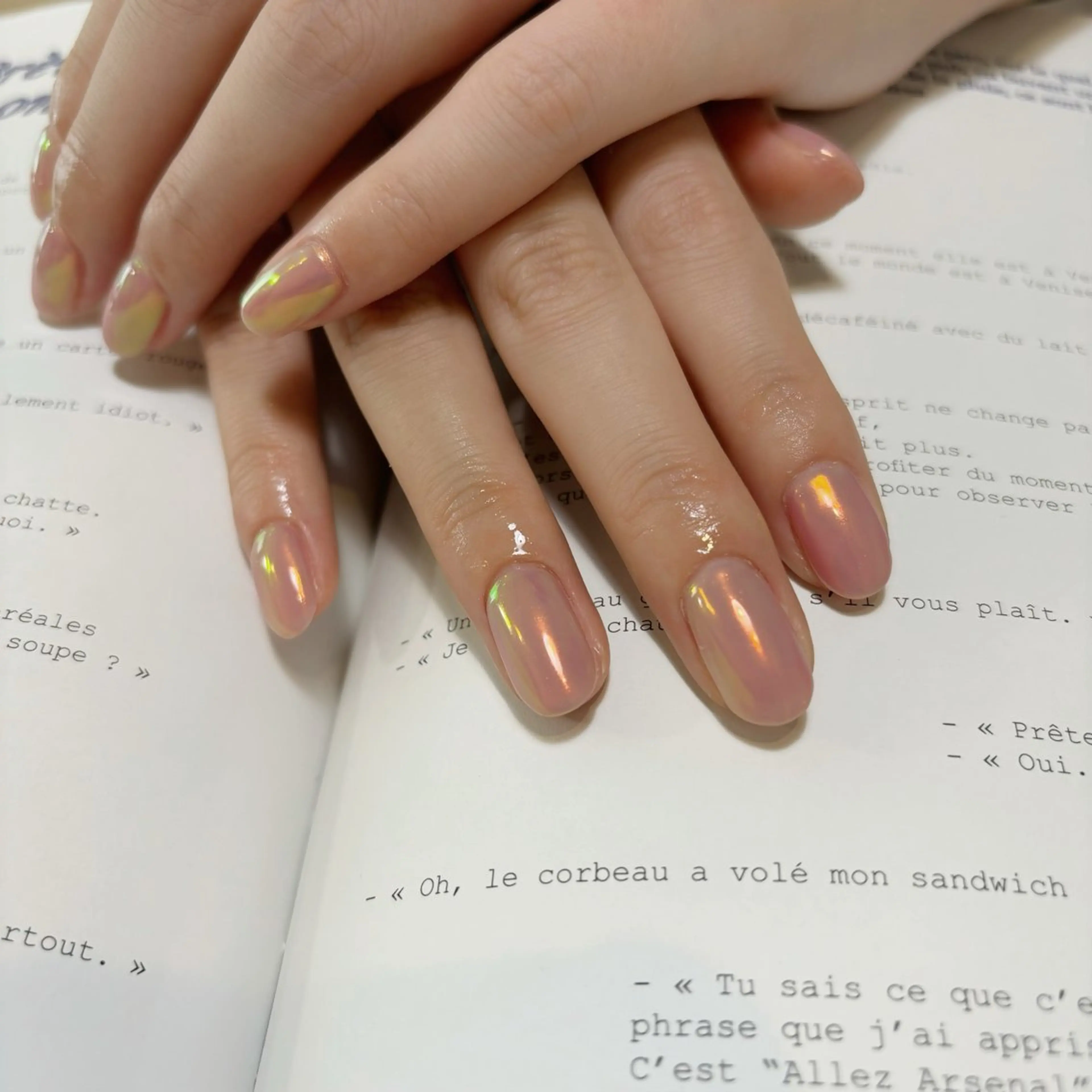 ネイル ハンドネイル nailsalon mooi.外苑前所属・-mooi.- M a h oのネイルデザイン