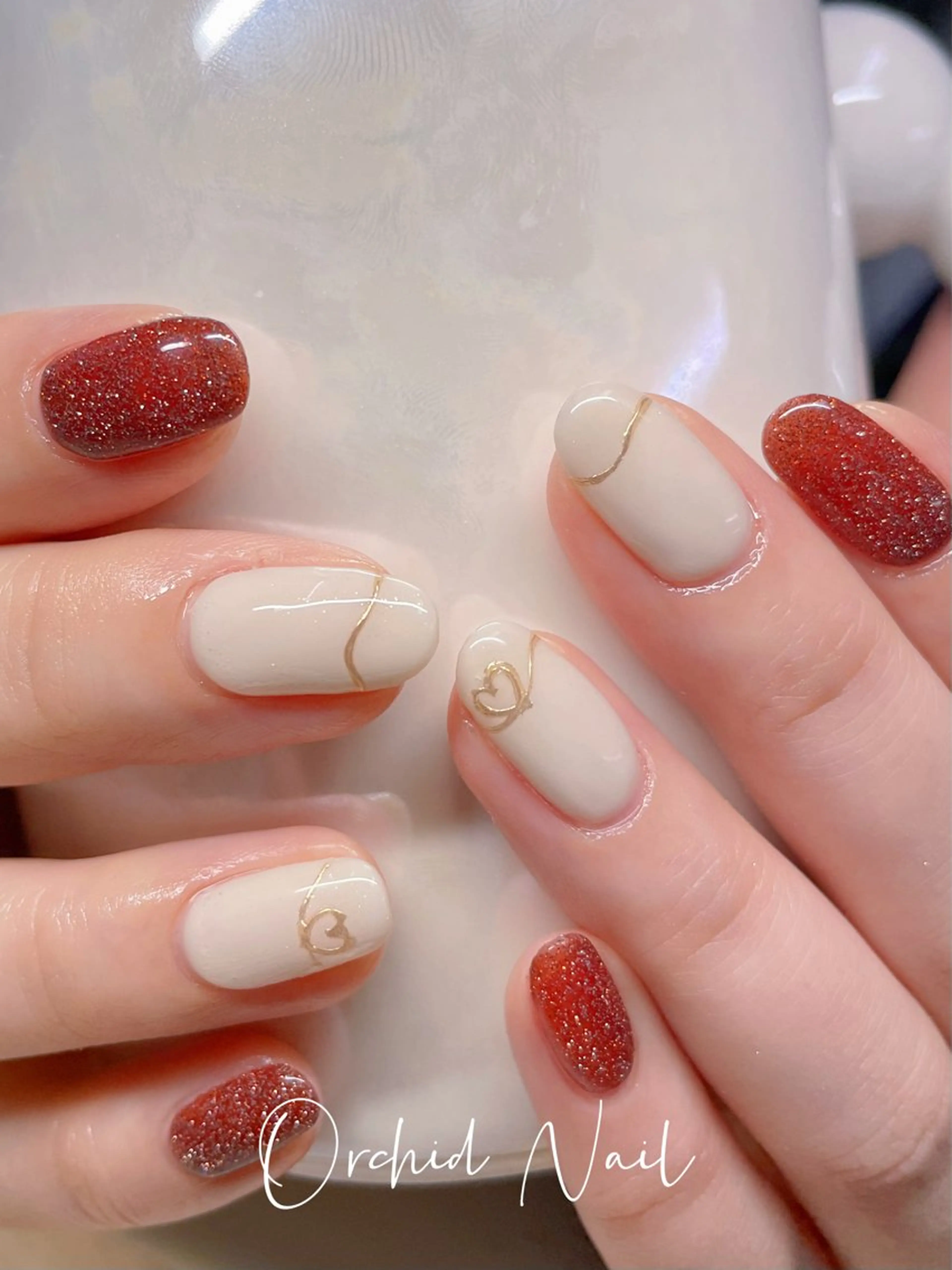 ネイル ハンドネイル Orchid Nailのネイルデザイン