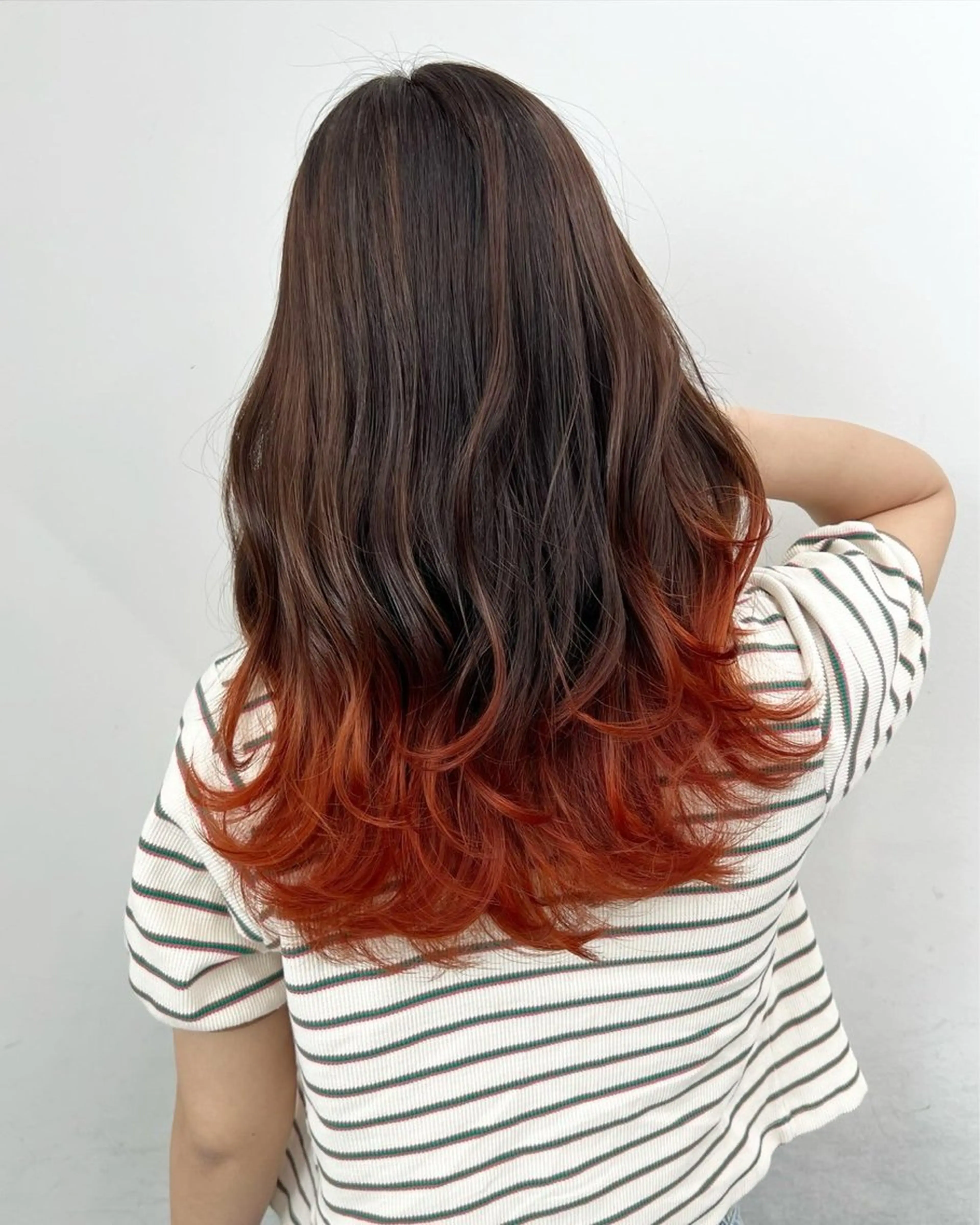 セミロング レイヤーカット カット ヘアカラー トリートメント 🌈お気に入り指名 No.1藤野原大聖のヘアスタイル