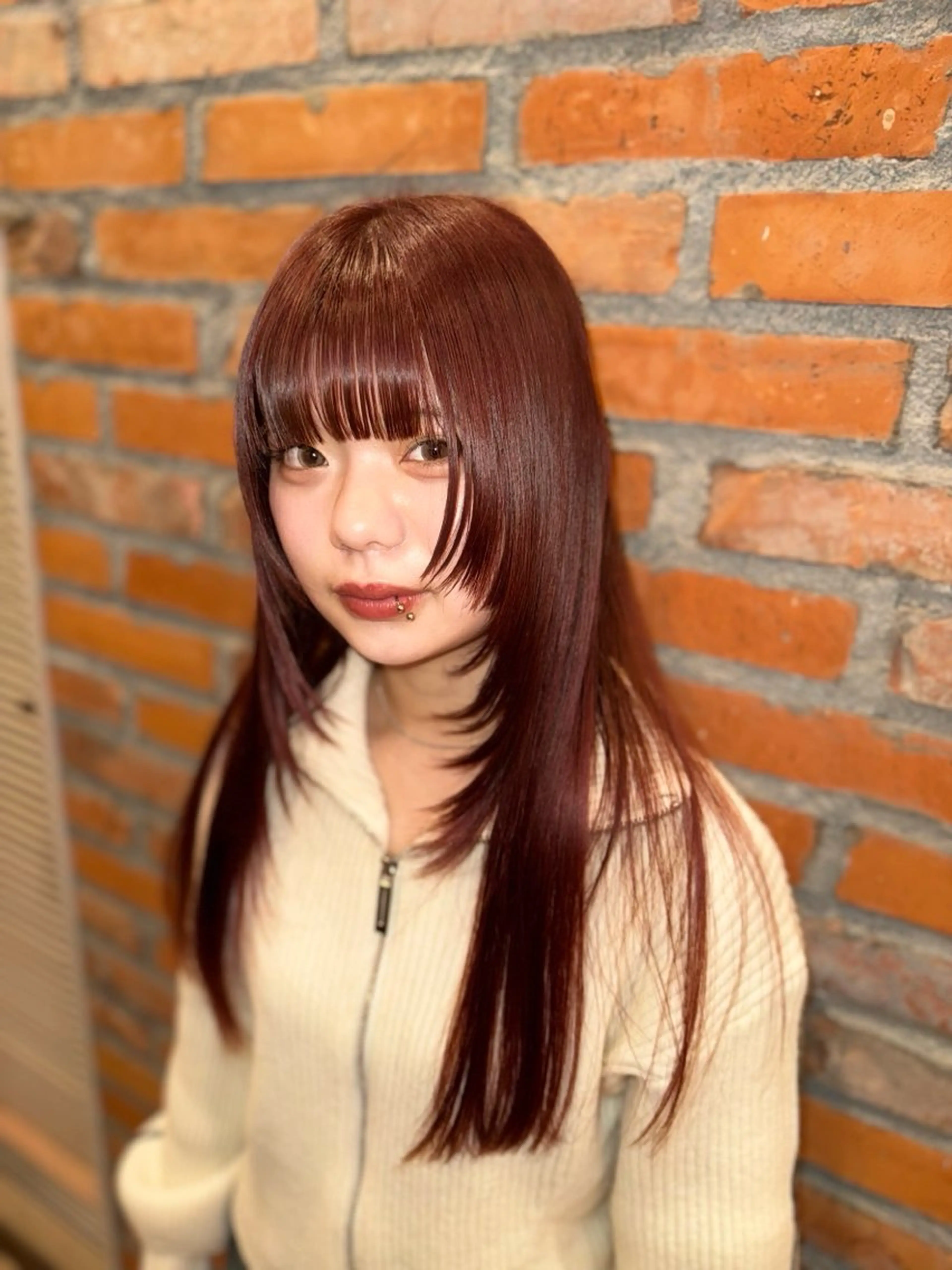 💜似合わせカット＋カラー💜3回目ご来店⭐️（ブリーチなし、白髪染めOK）　11,000→8,800の写真