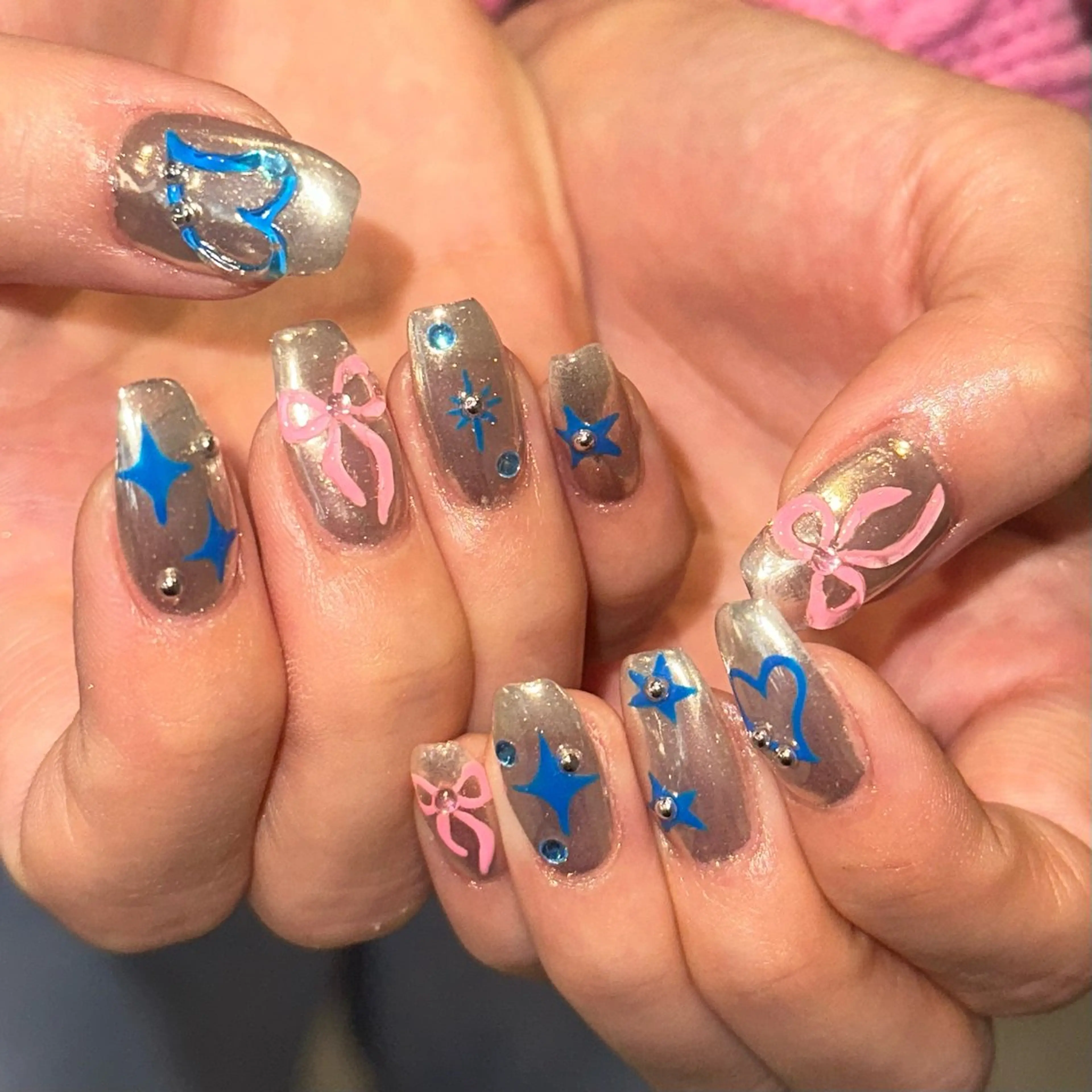 ネイル ハイトーン特化 pepe🎀のヘアスタイル