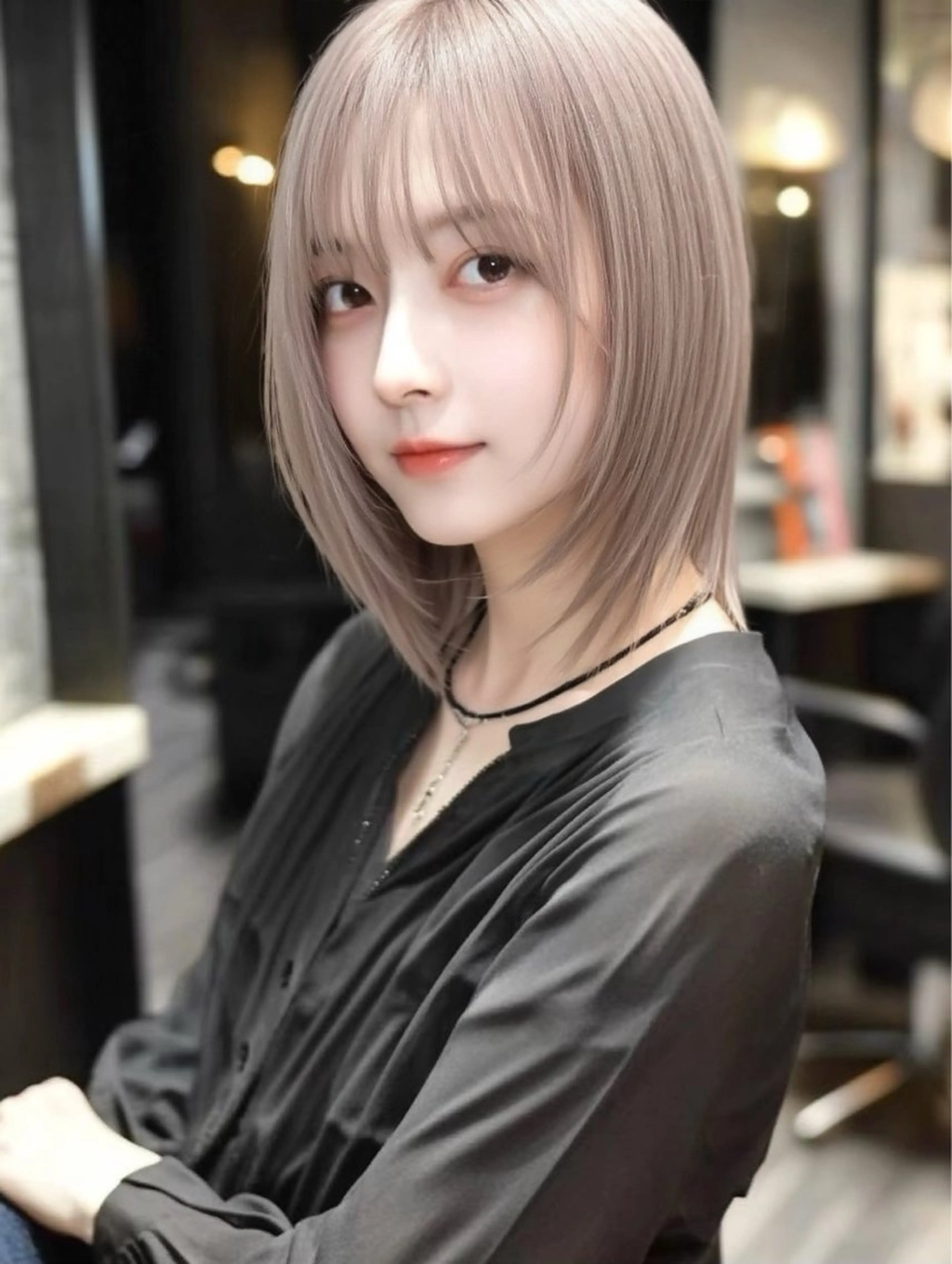 【U_24歳以下モデル料金】リタッチ+フルカラー  口コミ書いてくれる方限定トリートメント追加の写真