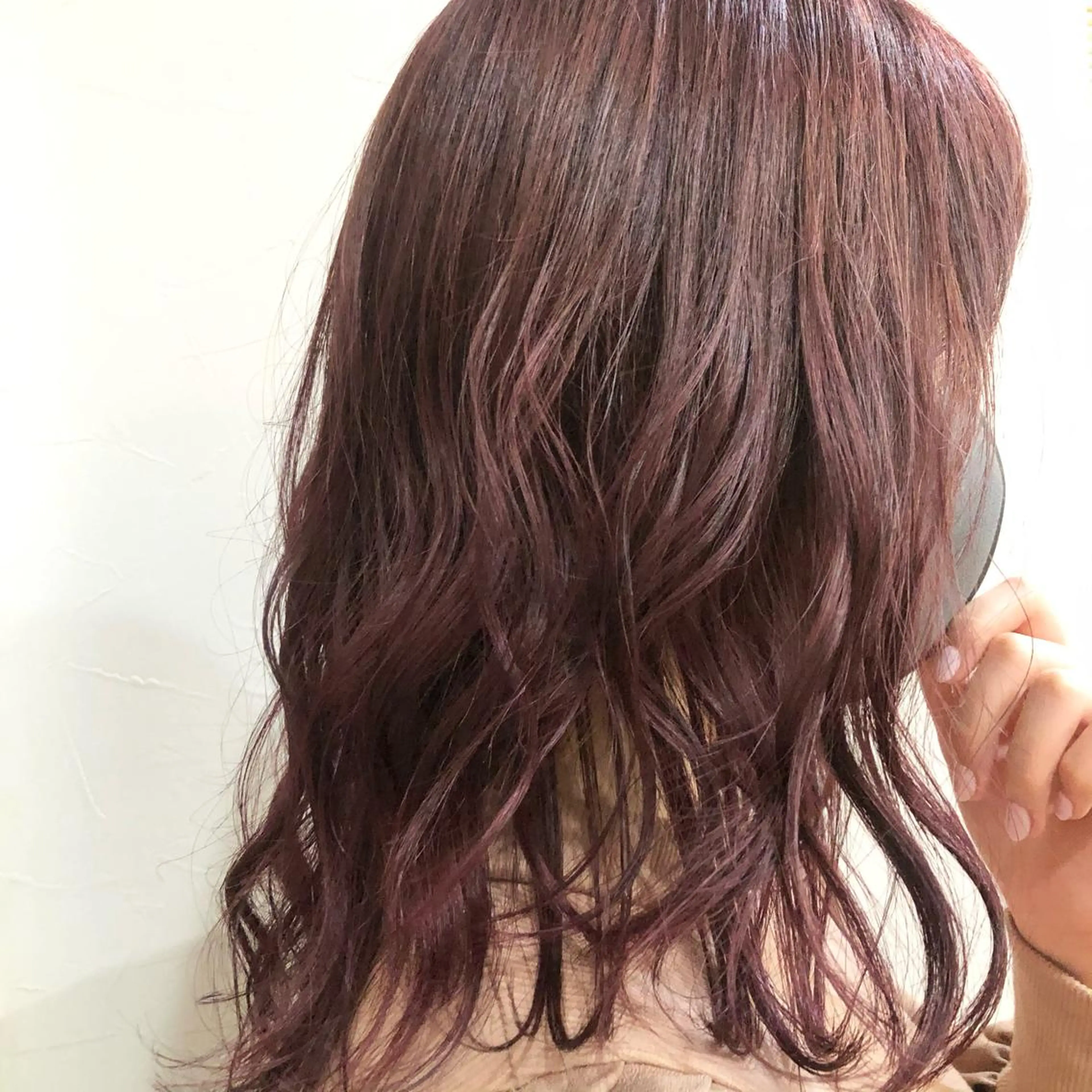セミロング カラー 💠西山果琳💠 マツパモデル募集のヘアスタイル