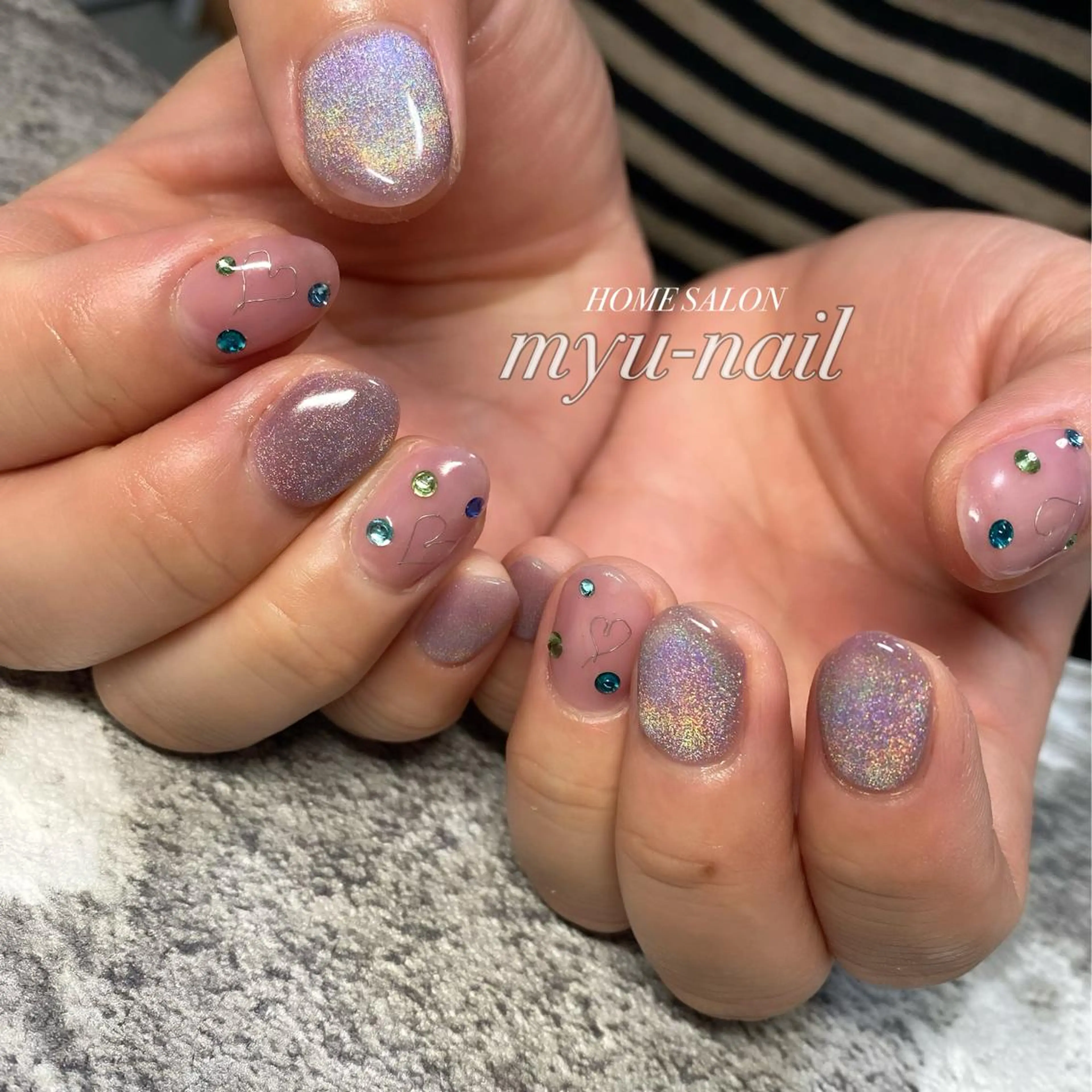ネイル ホームサロン myu-nailのネイルデザイン