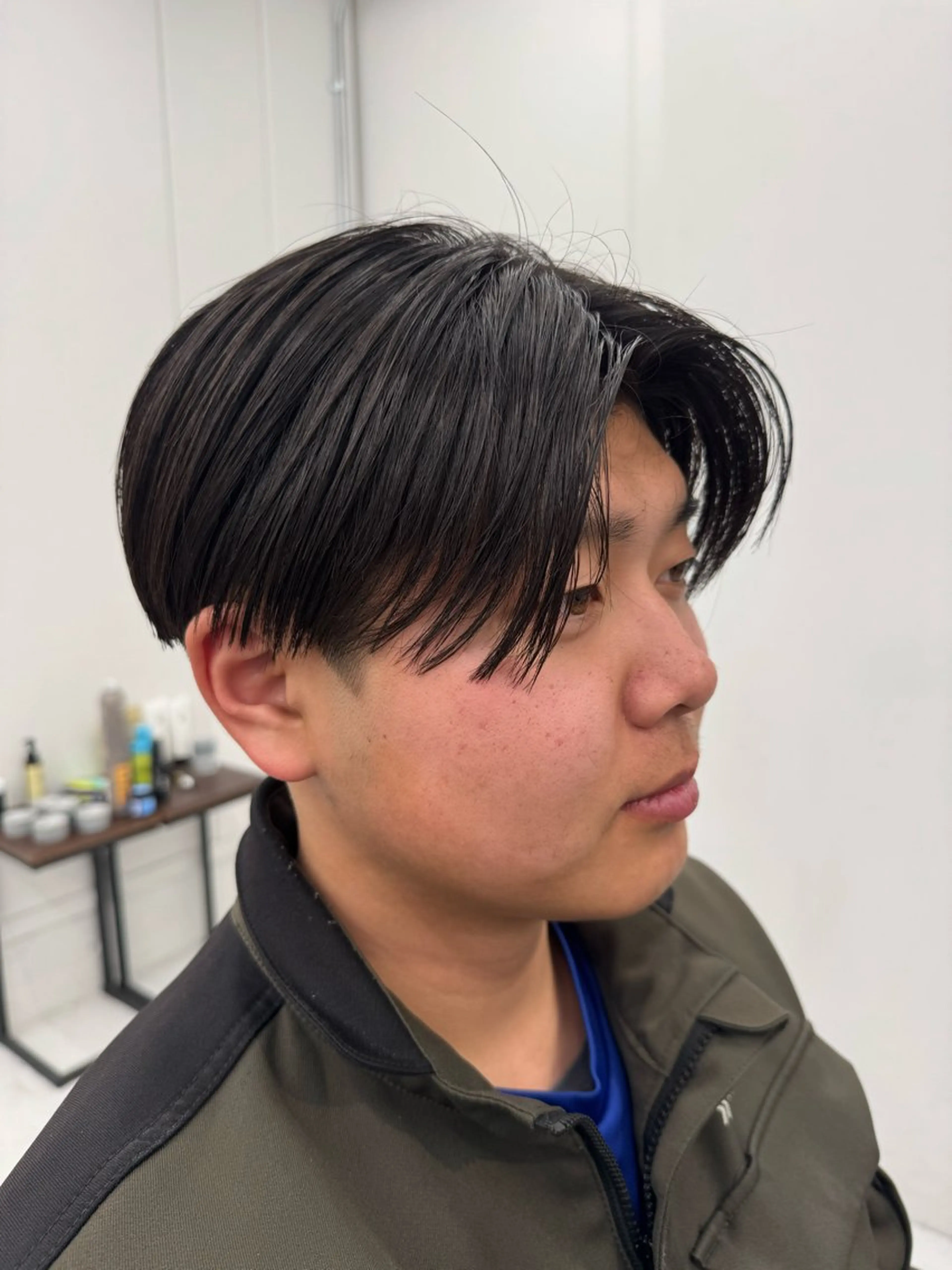 メンズカット✨️センターパート刈り上げ有り💎の写真