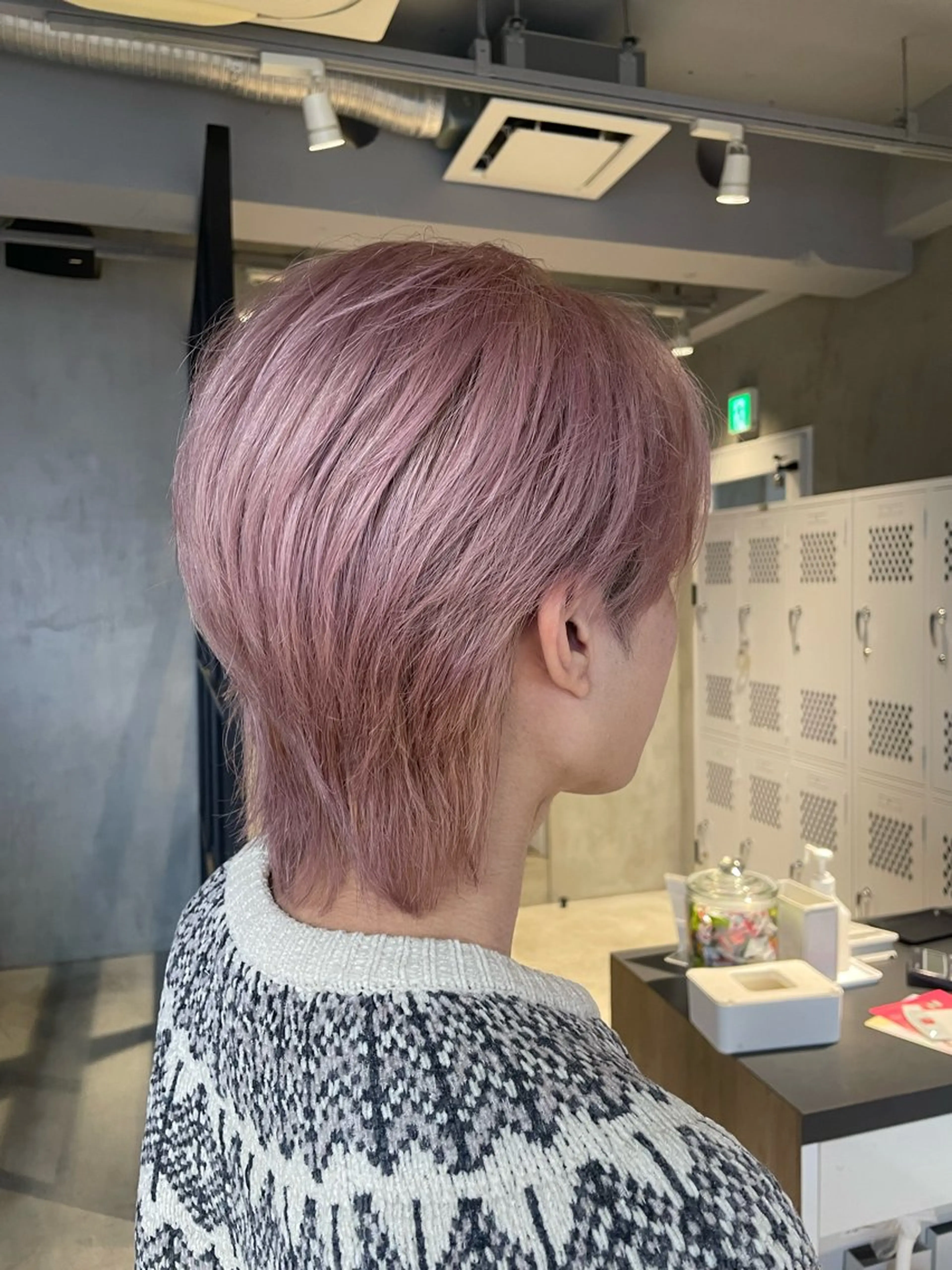 カラー メンズ ヘアカラー しずく🧸‎🤍 /elima byのヘアスタイル