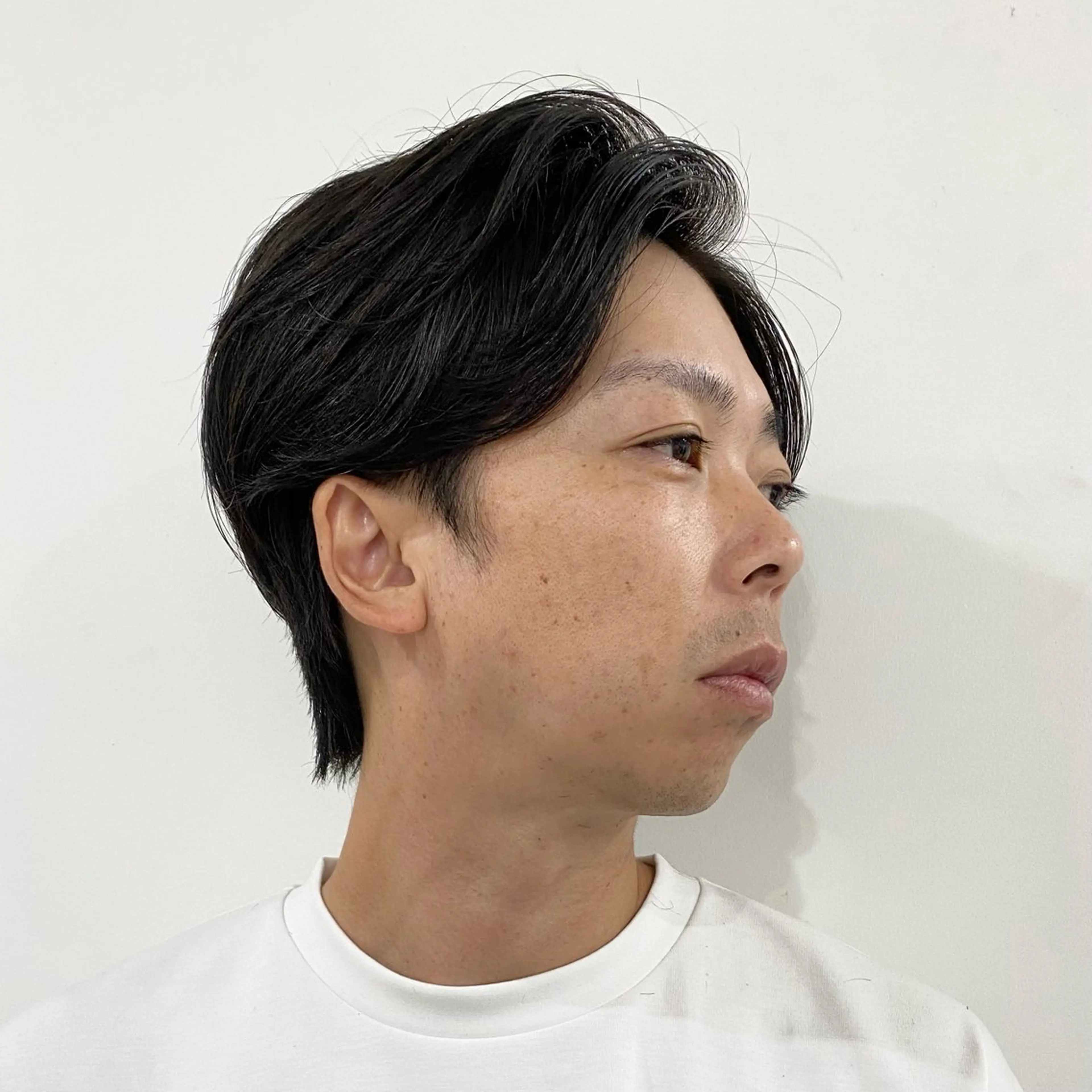 メンズ センターパート カット 髙橋建太/ ニュアンスパーマ✂️のヘアスタイル
