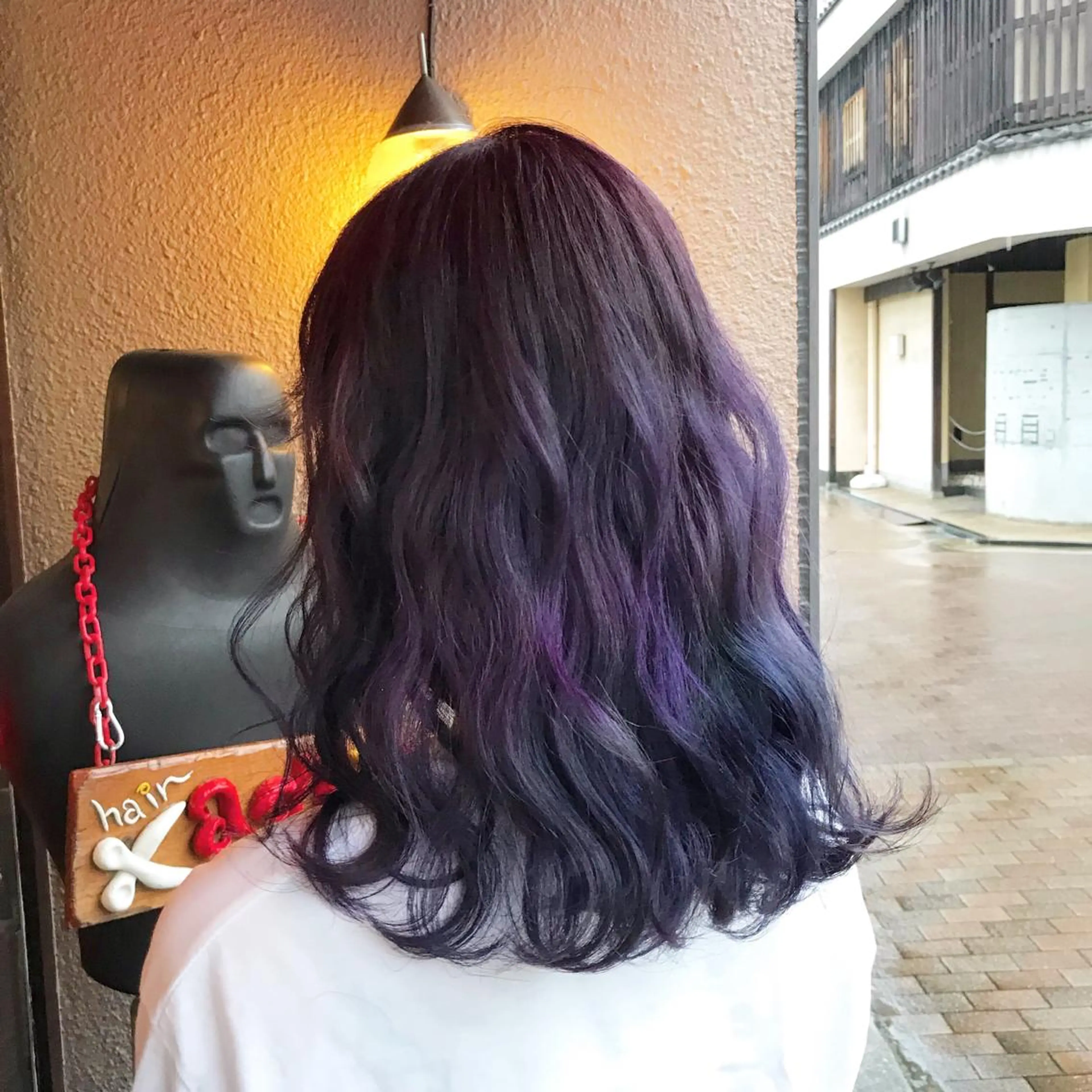 ミディアム ヘアカラー トリートメント 玉木 育実のヘアスタイル